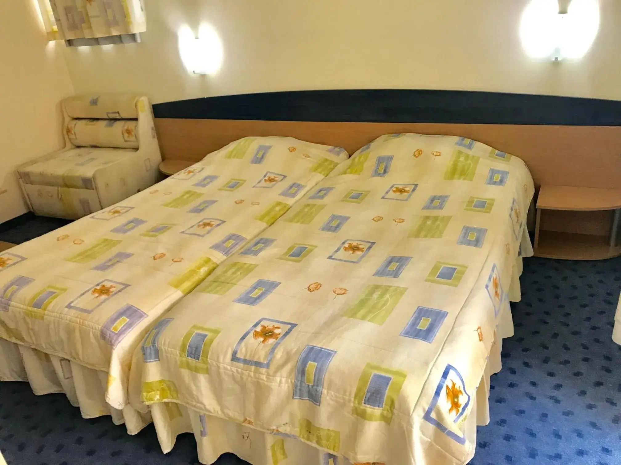 Family Room (2 Adults + 1 Child) with Balcony in Hotel Riviera Family Room (2 Adults + 1 Child) with Balcony in Hotel Riviera