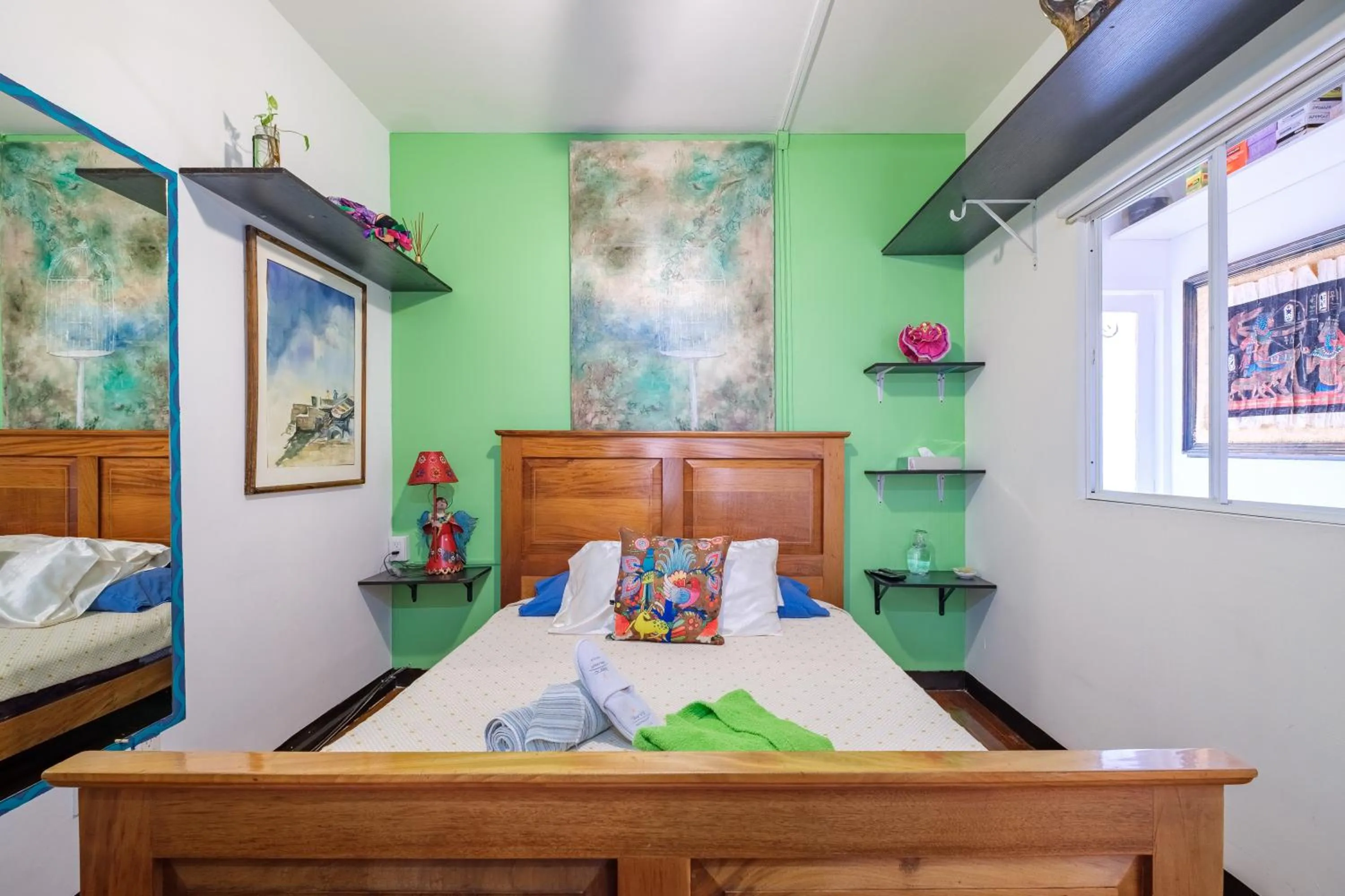 Bed in Casa Itzae B&B Polanquito Dog Friendly