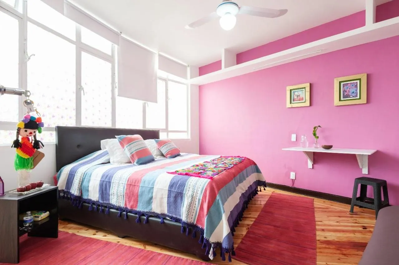 Bed in Casa Itzae B&B Polanquito Dog Friendly