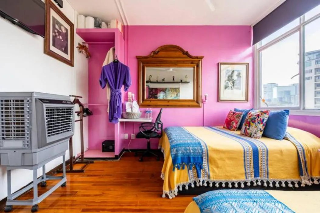 Bed in Casa Itzae B&B Polanquito Dog Friendly