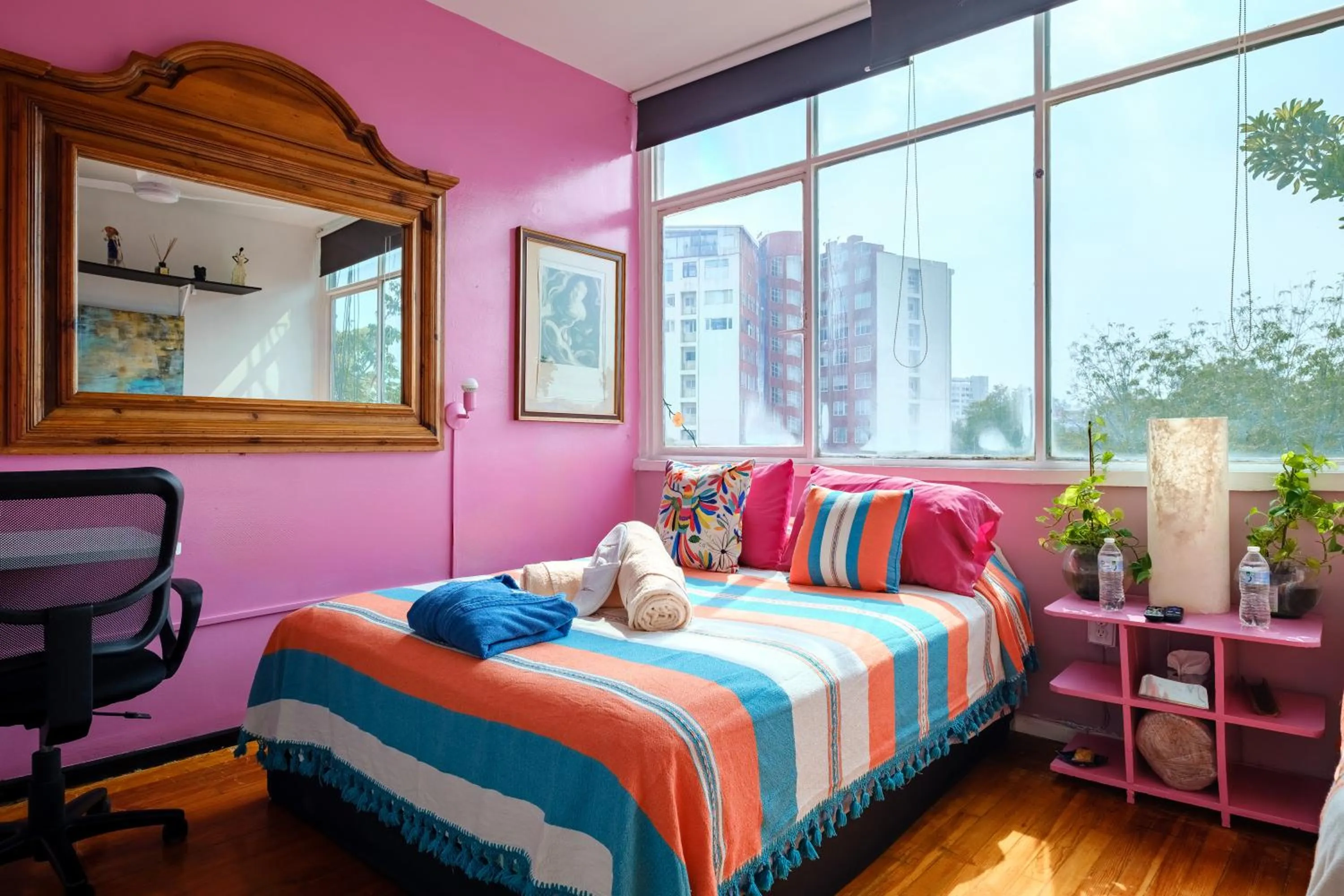 Bed in Casa Itzae B&B Polanquito Dog Friendly