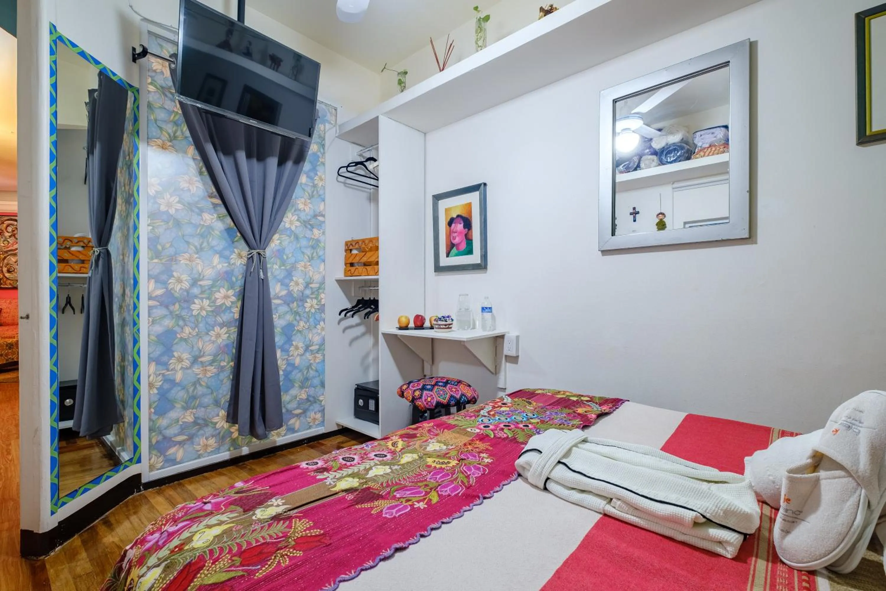 Bed in Casa Itzae B&B Polanquito Dog Friendly