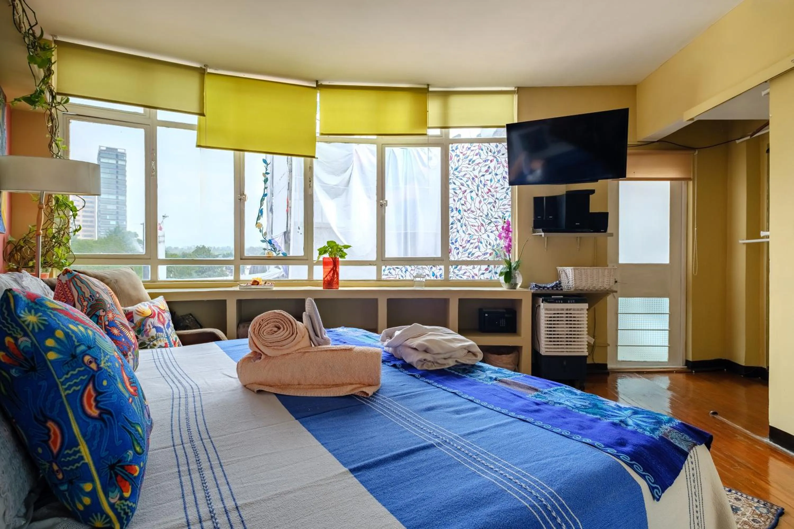 Bed in Casa Itzae B&B Polanquito Dog Friendly