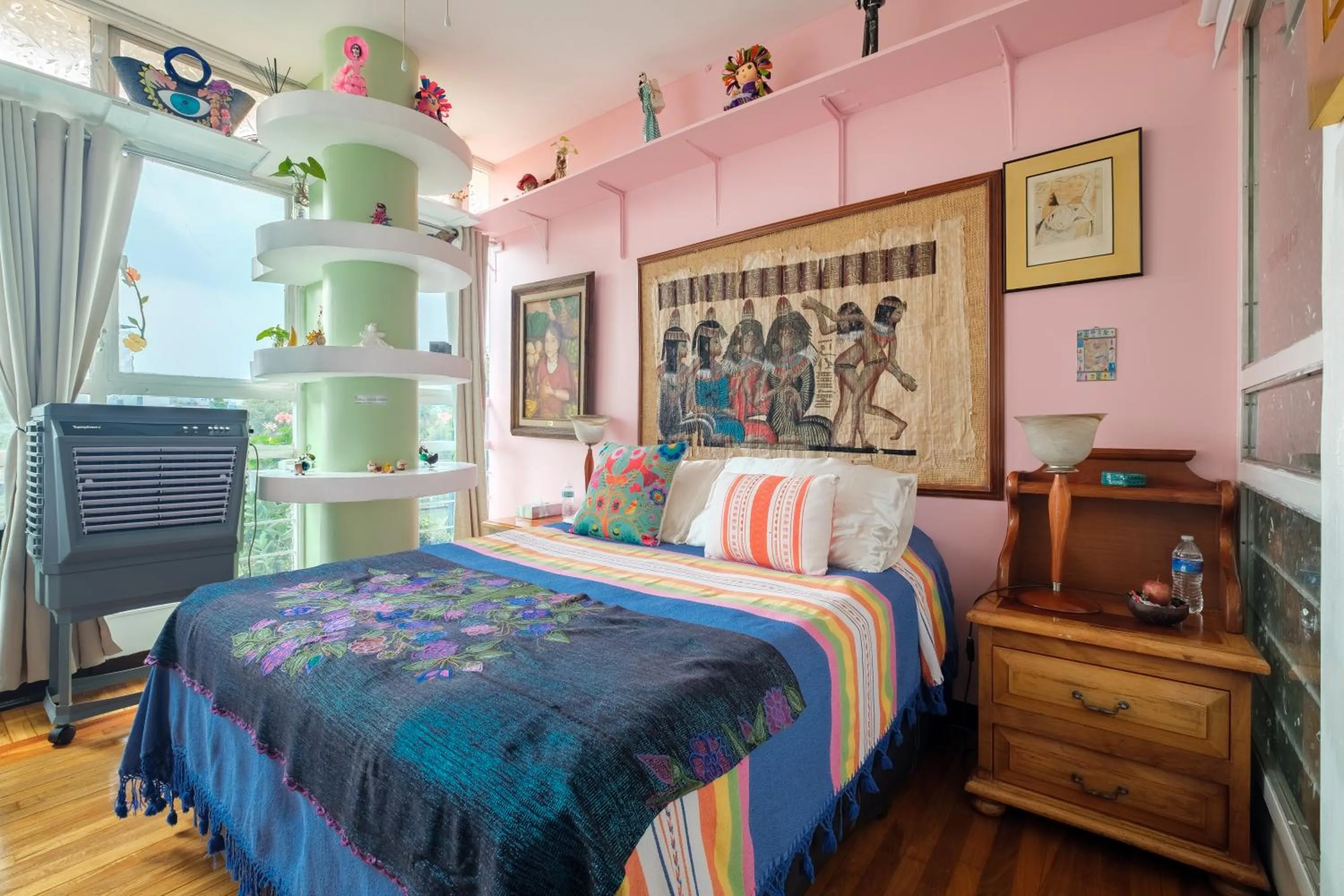 Bed in Casa Itzae B&B Polanquito Dog Friendly