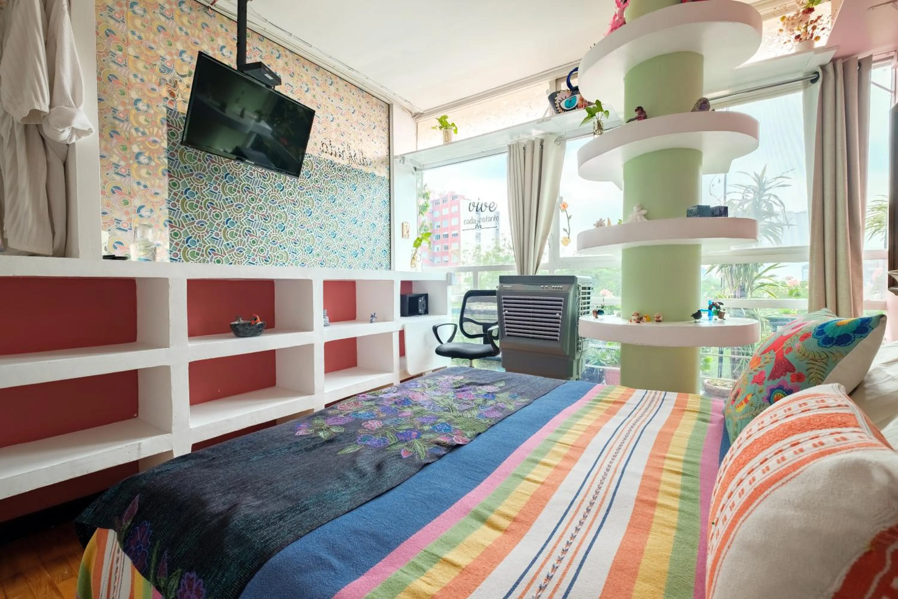 Bed in Casa Itzae B&B Polanquito Dog Friendly