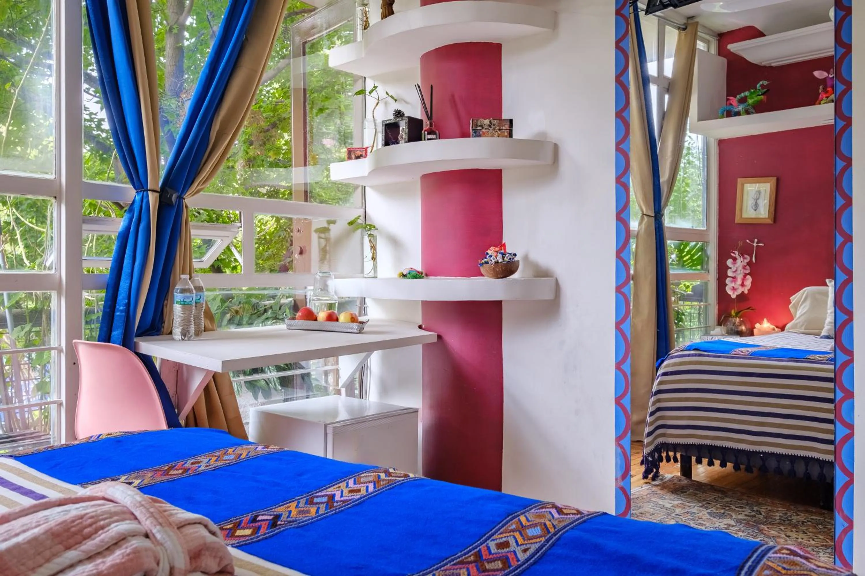 Photo of the whole room, Bed in Casa Itzae B&B Polanquito Dog Friendly