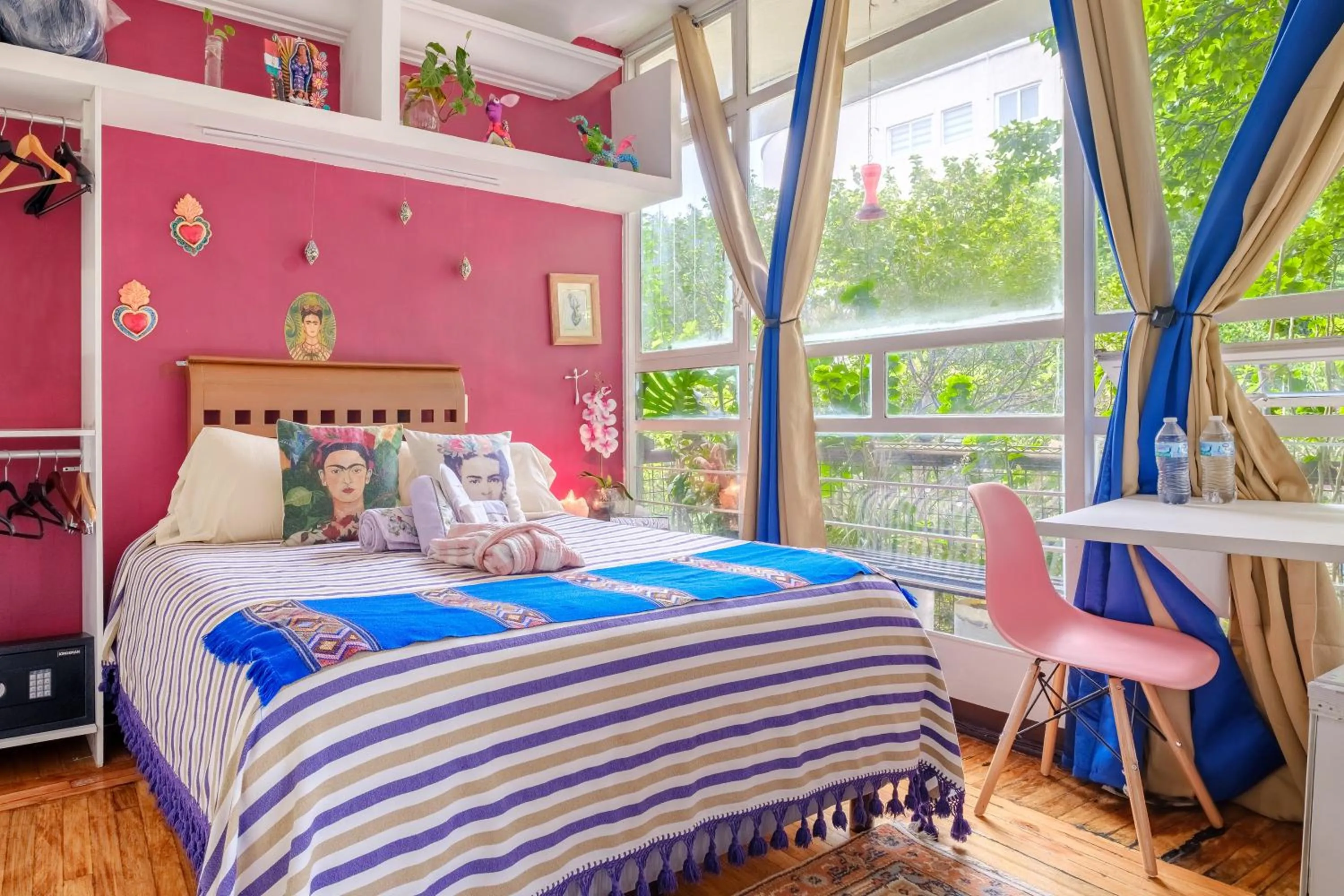 Bed in Casa Itzae B&B Polanquito Dog Friendly