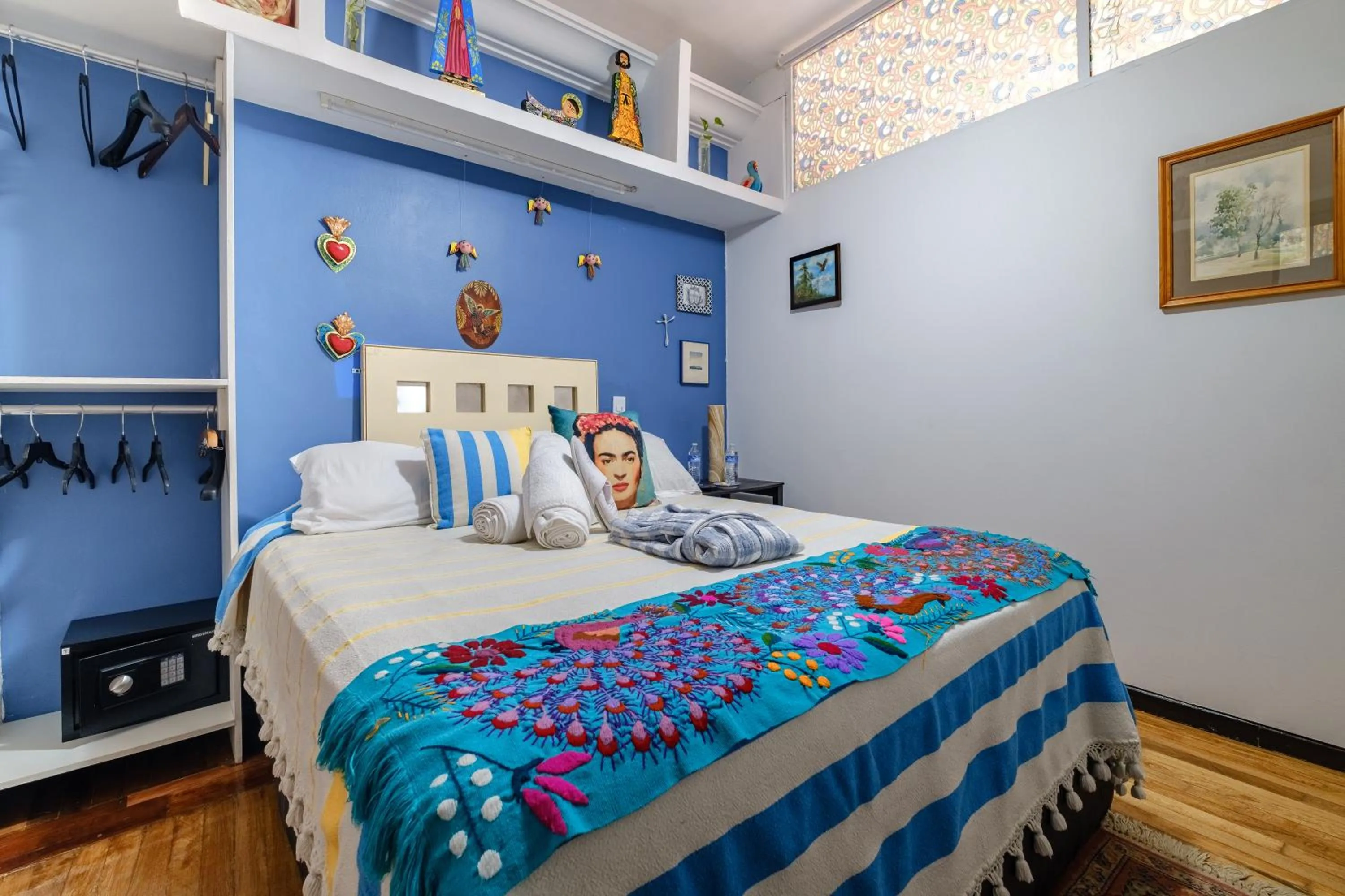 Bed in Casa Itzae B&B Polanquito Dog Friendly