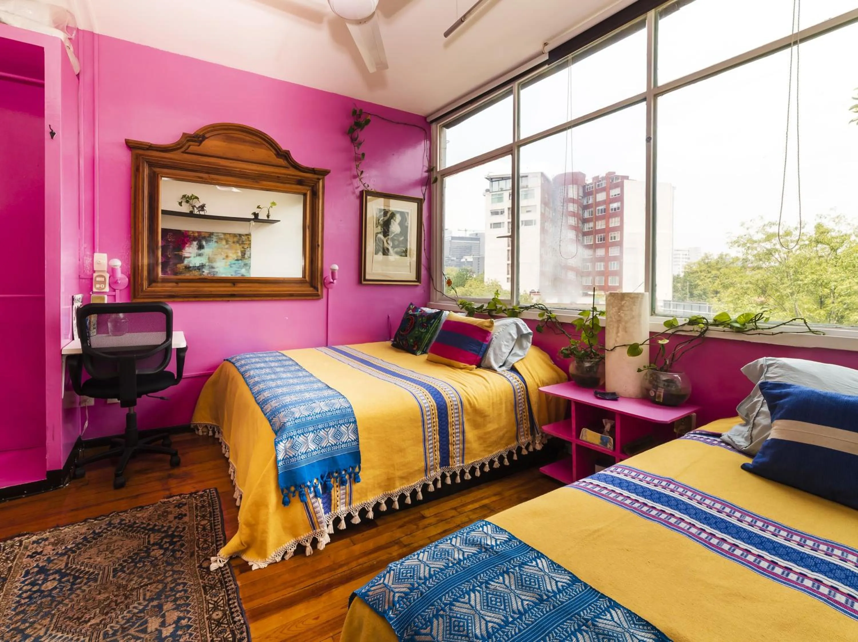 Bed in Casa Itzae B&B Polanquito Dog Friendly
