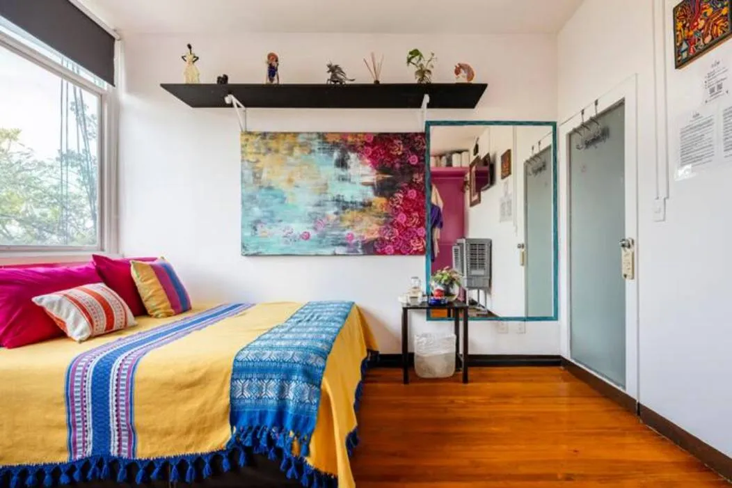 Bed in Casa Itzae B&B Polanquito Dog Friendly