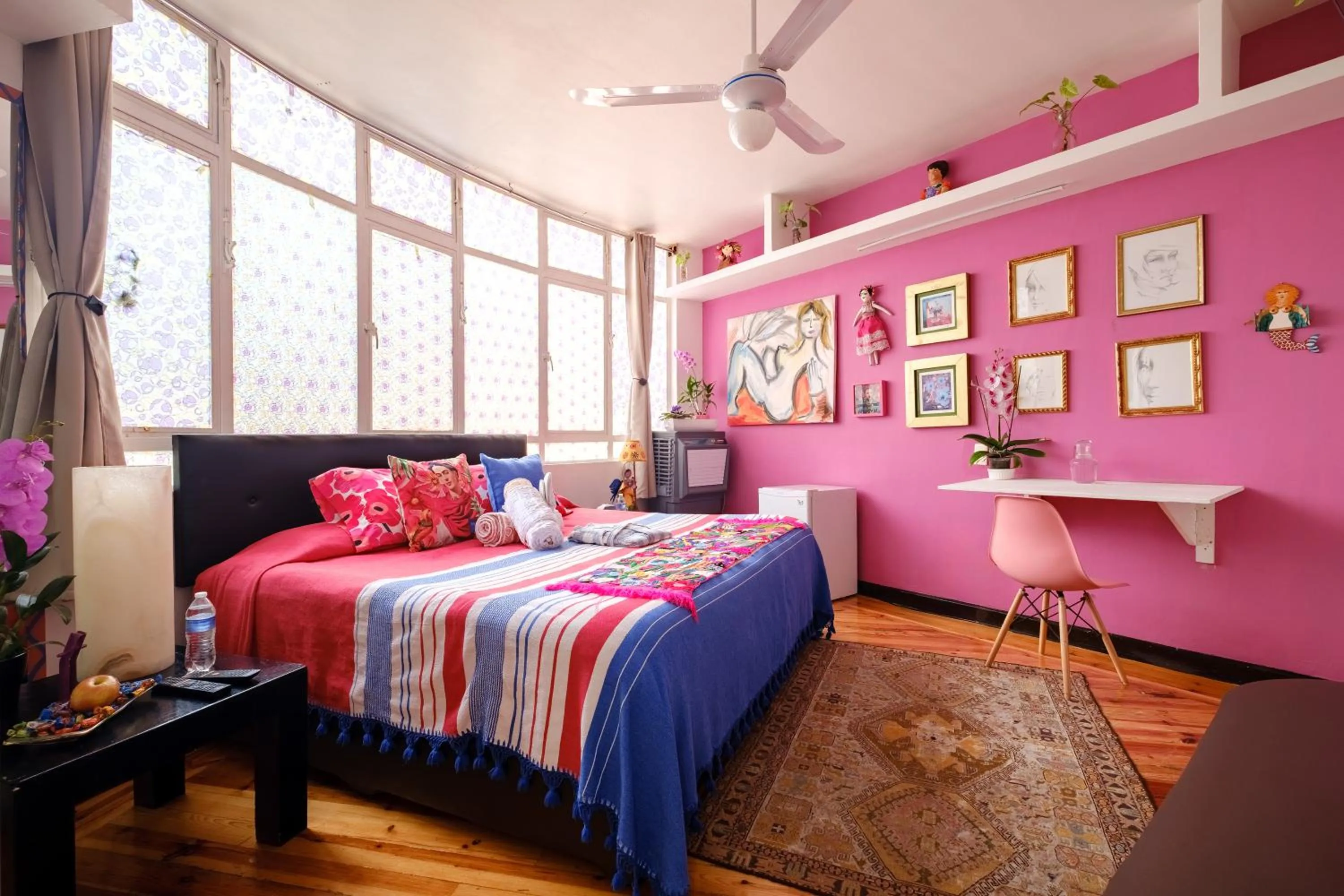 Bed in Casa Itzae B&B Polanquito Dog Friendly