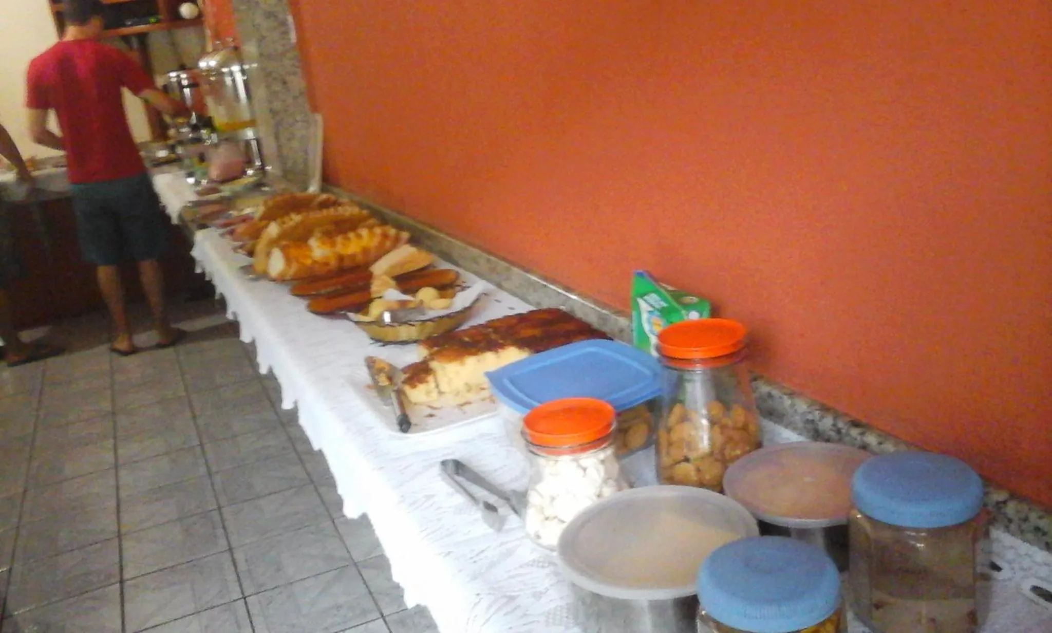 Continental breakfast in Maranata Hotel