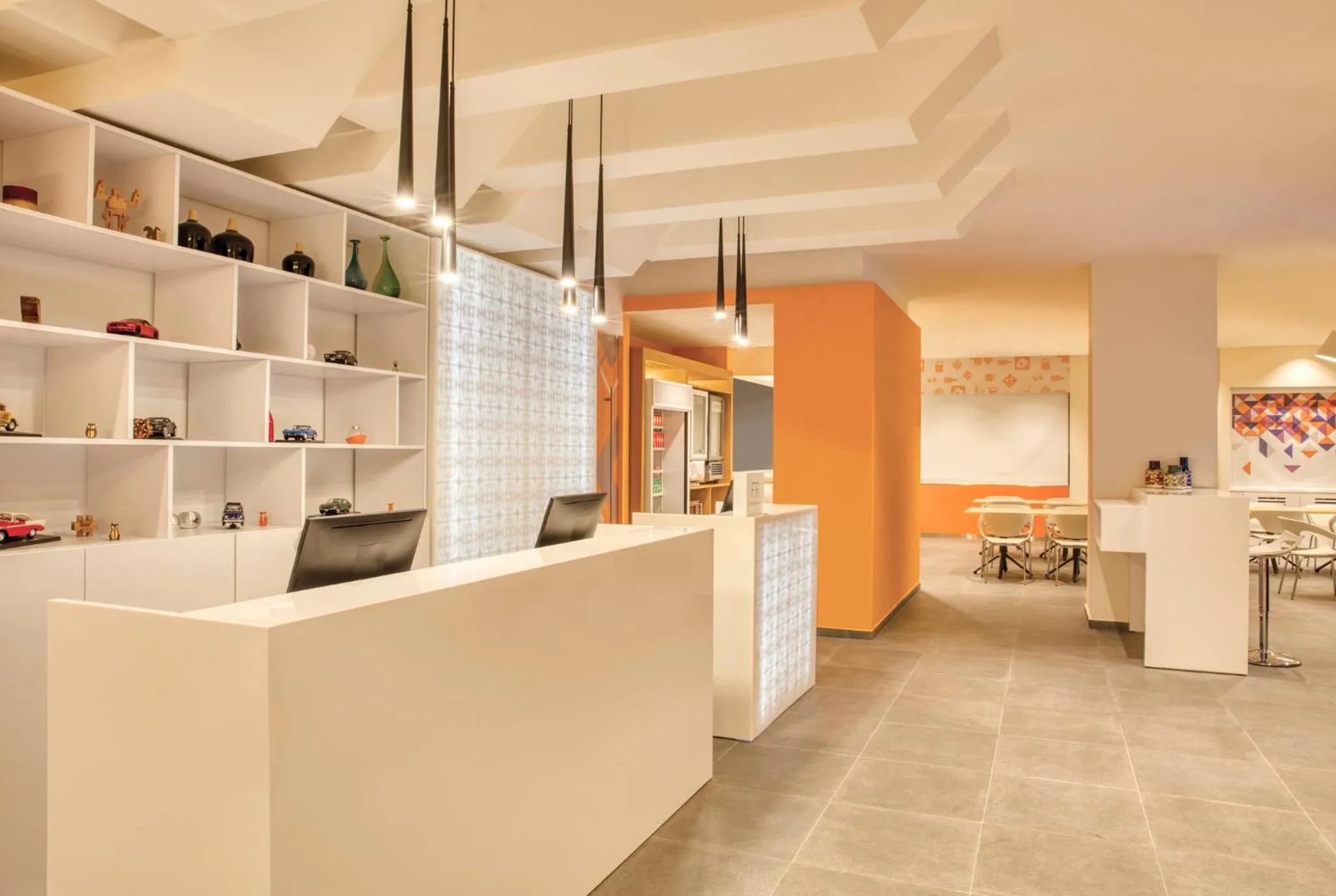 Lobby or reception in Fiesta Inn Express Puebla Explanada