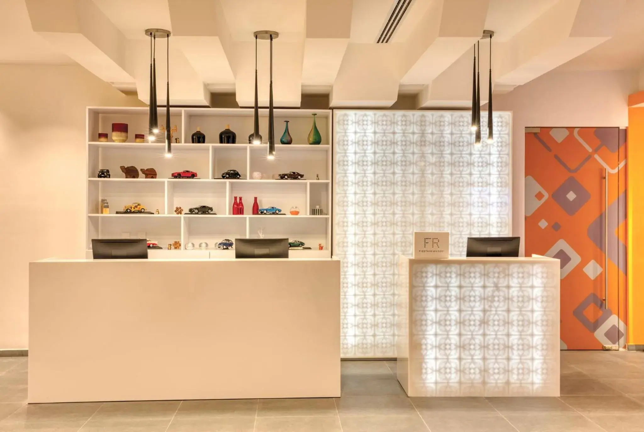 Lobby or reception in Fiesta Inn Express Puebla Explanada Lobby or reception in Fiesta Inn Express Puebla Explanada