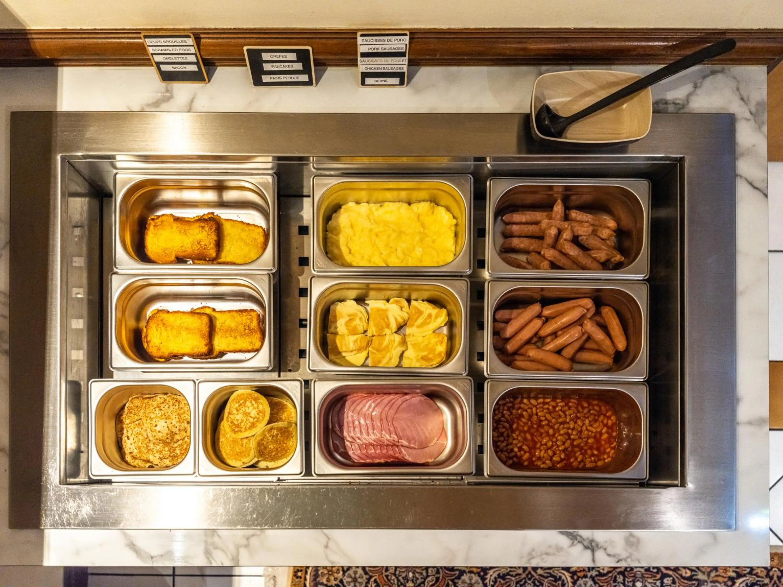 Food and drinks in Hotel Minerve