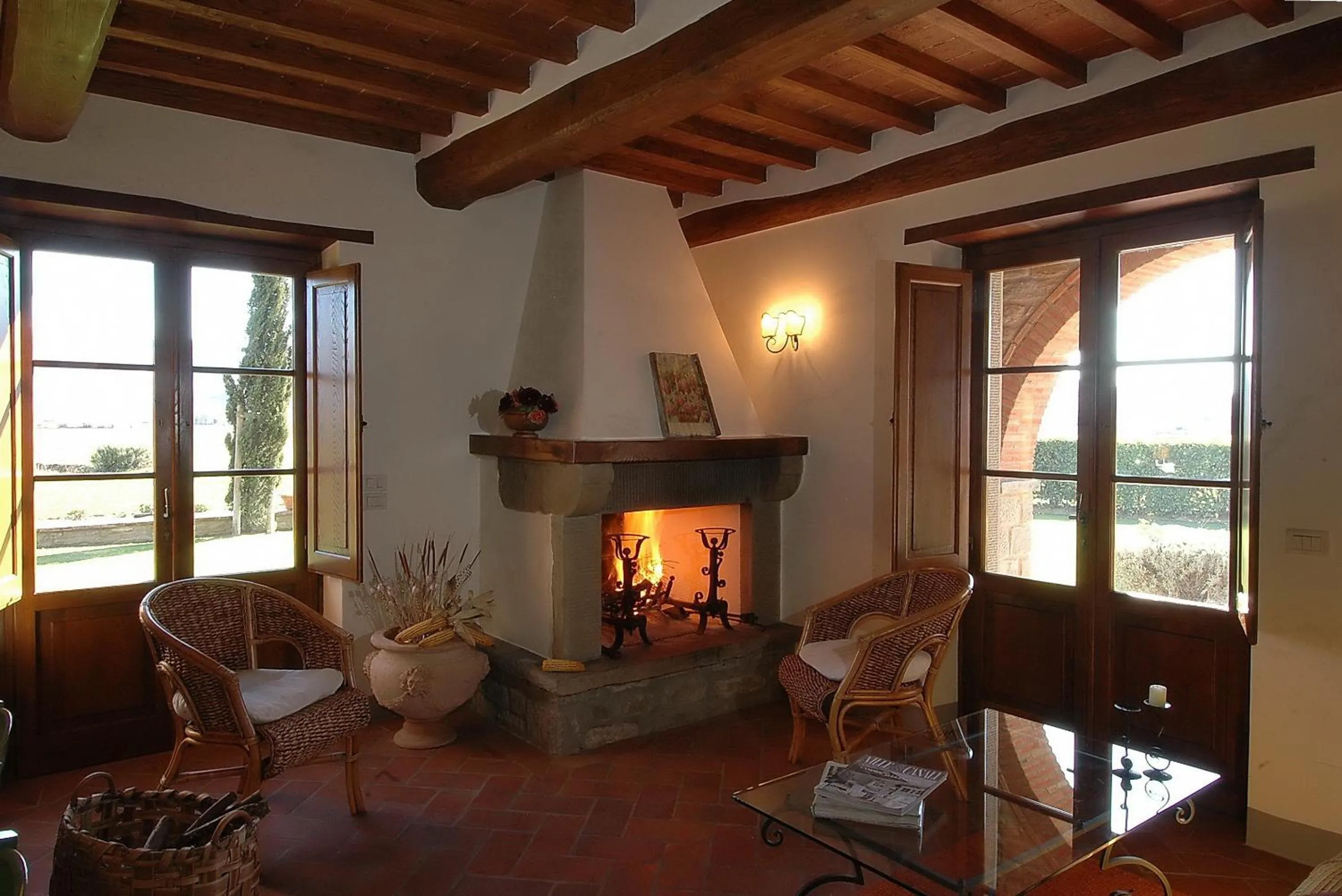 Living room in Agriturismo I Pagliai