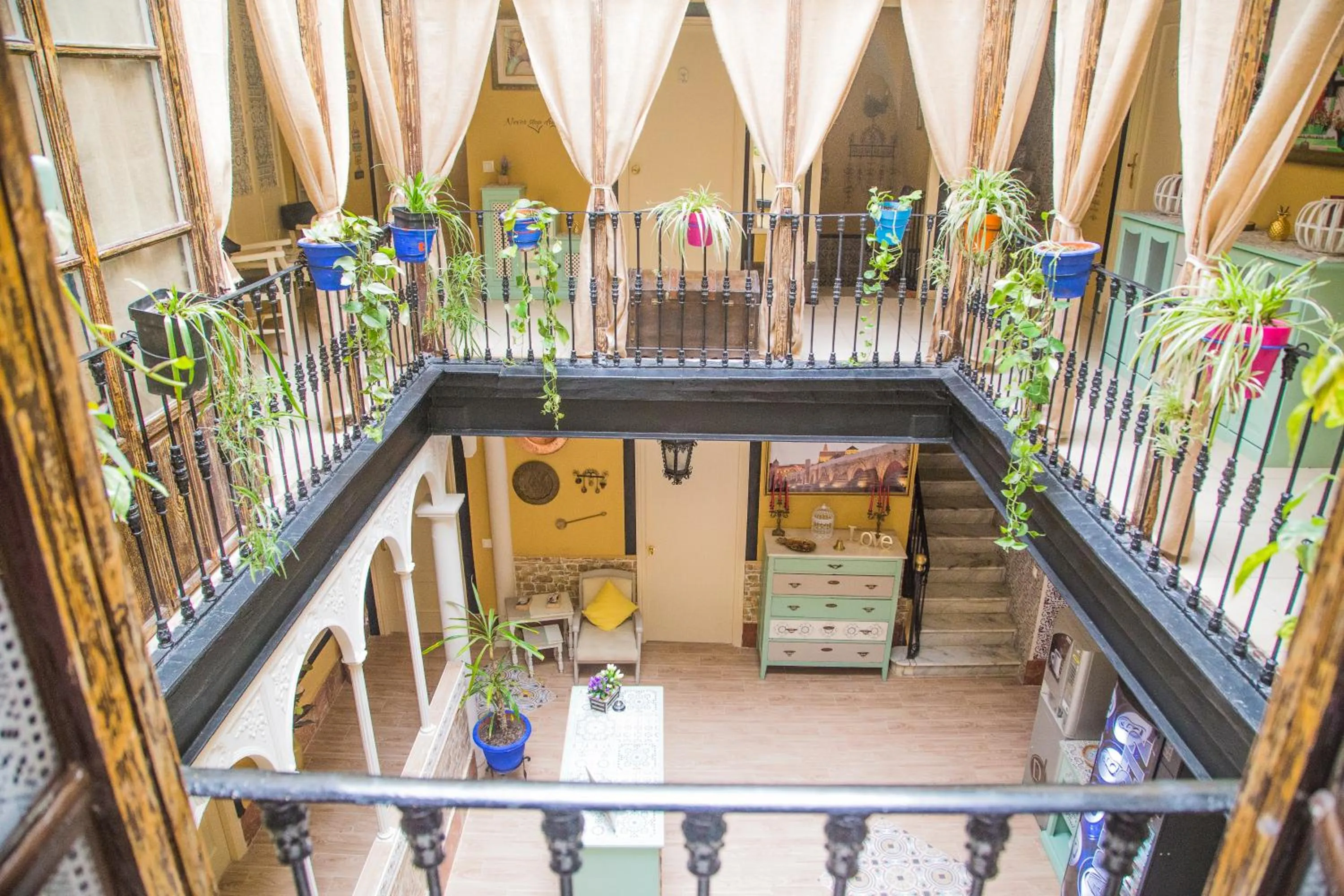 Bird's eye view in Pension Internacional