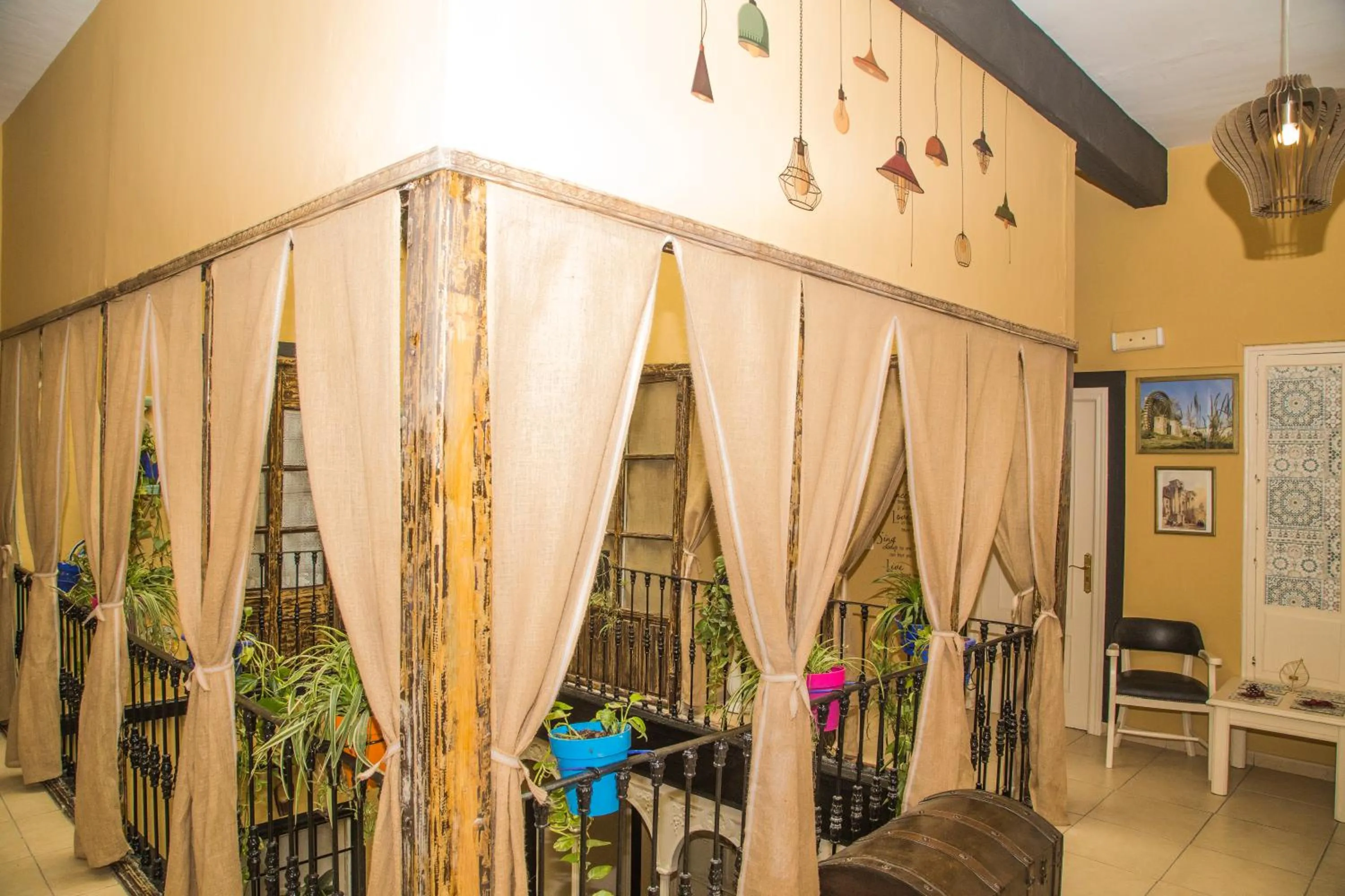 Decorative detail in Pension Internacional