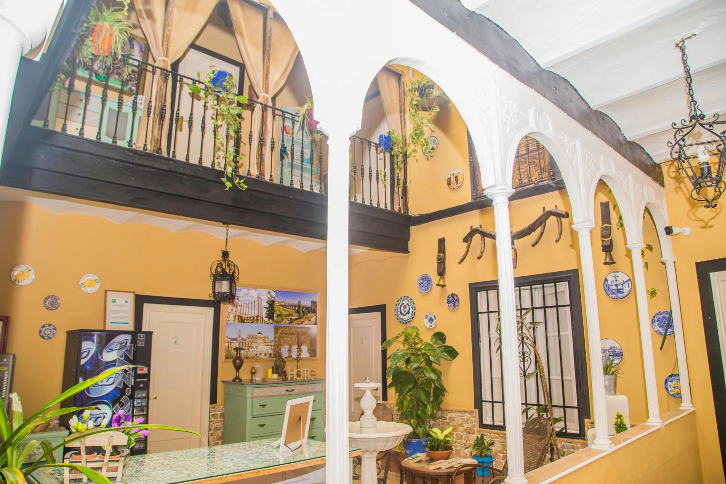 Decorative detail in Pension Internacional