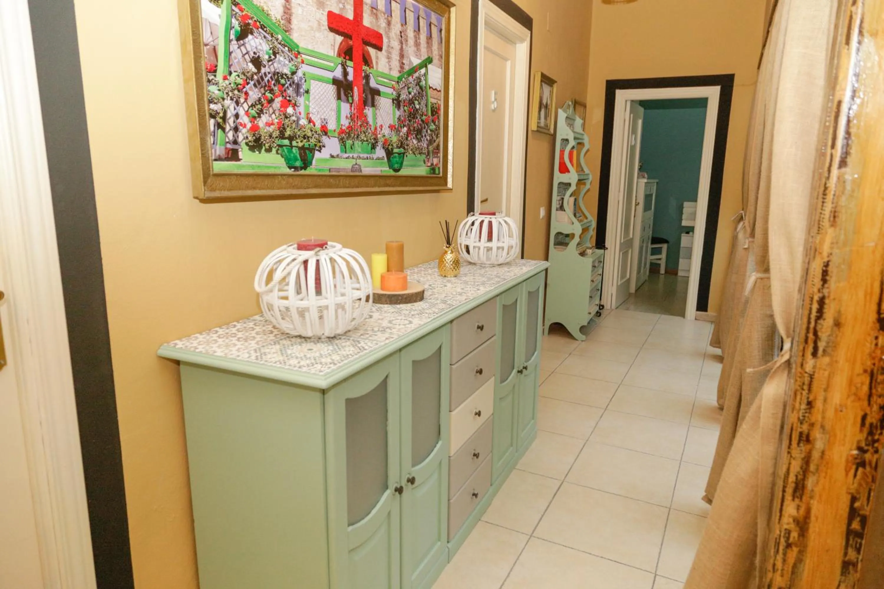 Decorative detail in Pension Internacional