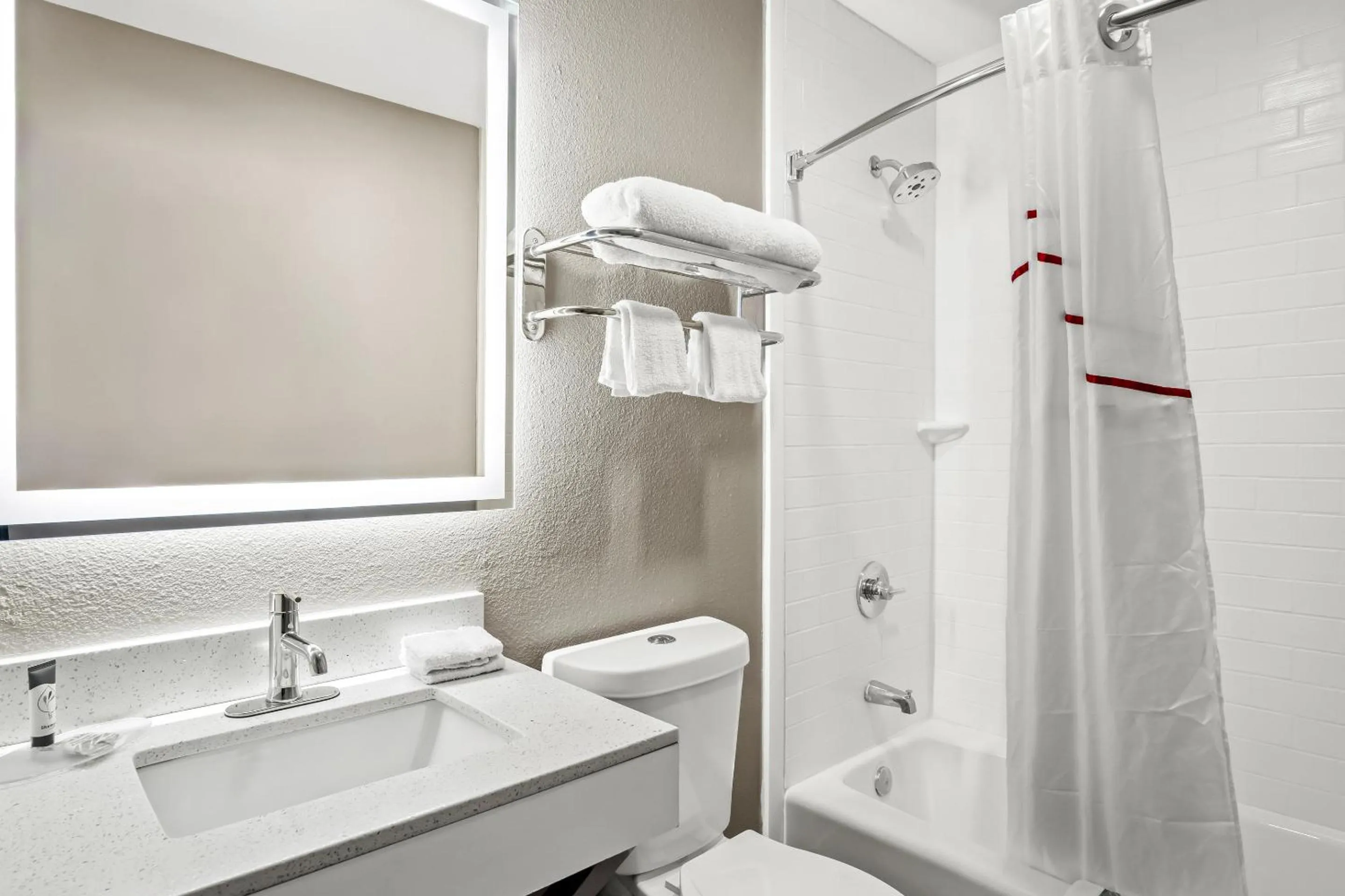 Bathroom in Red Roof Inn & Suites Euless - DFW Airport Southwest