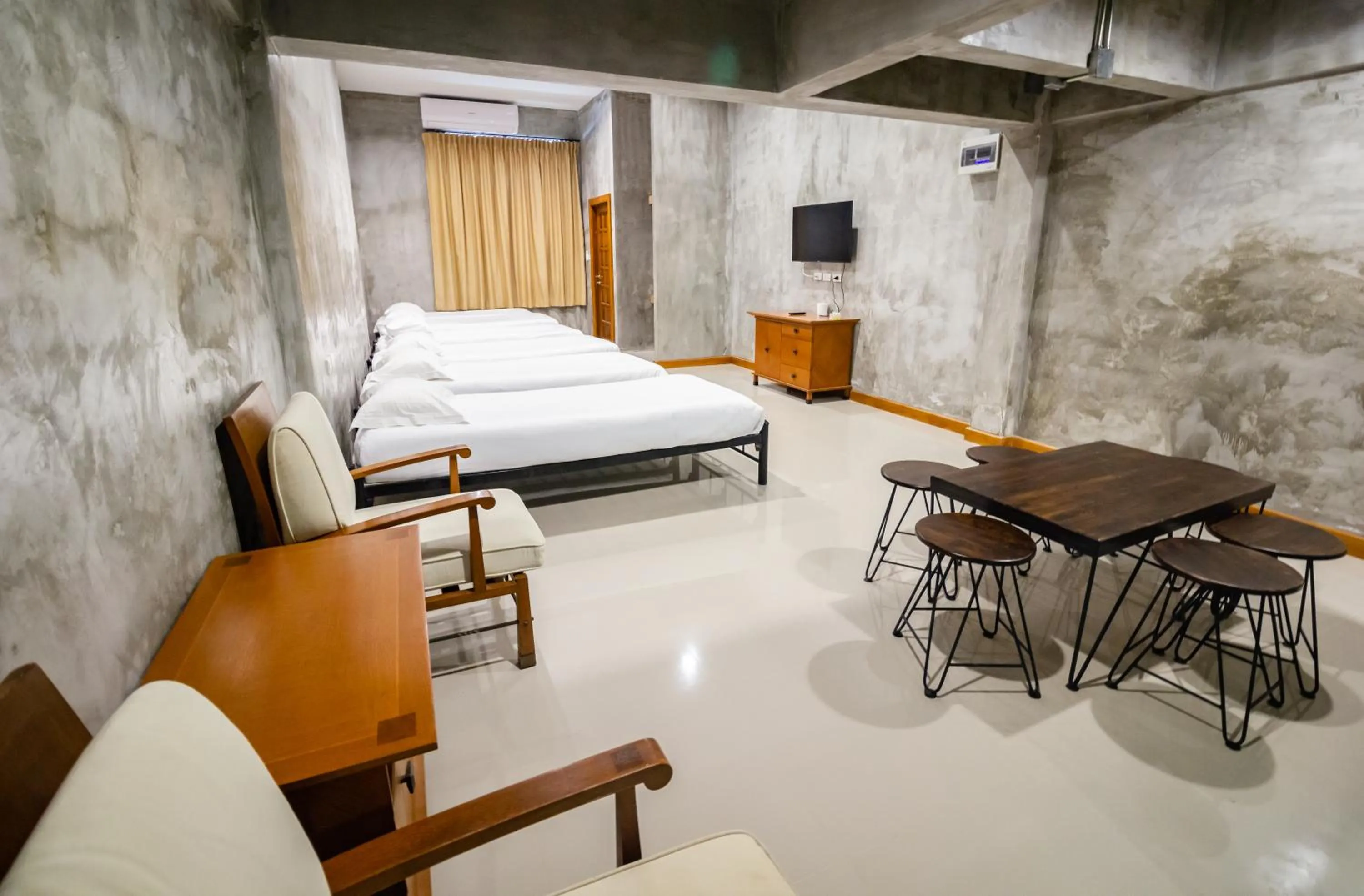 Bedroom, Bed in D Huahin Vintage & Loft