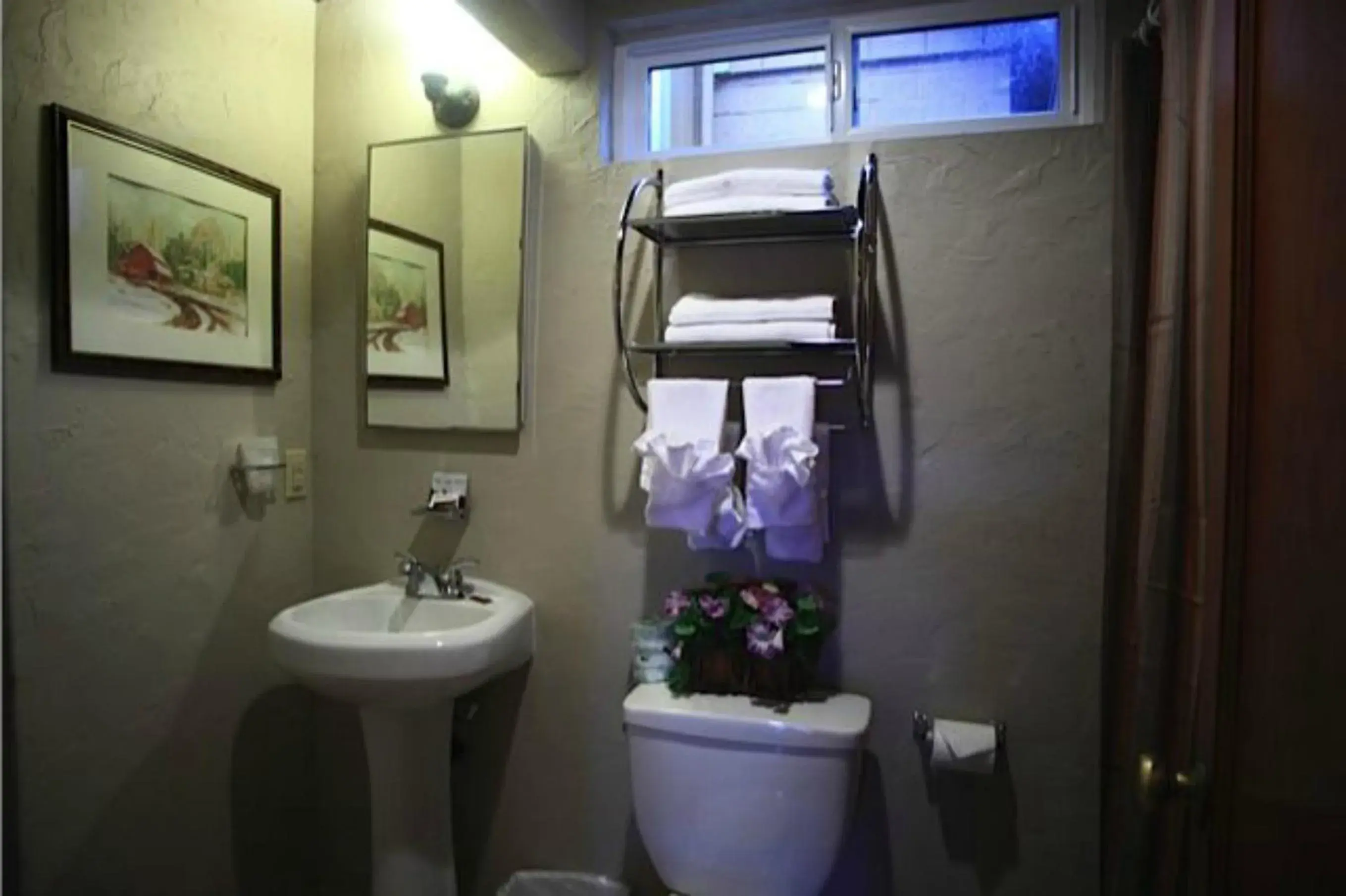 Bathroom in Sleepy Hollow Cabins & Hotel