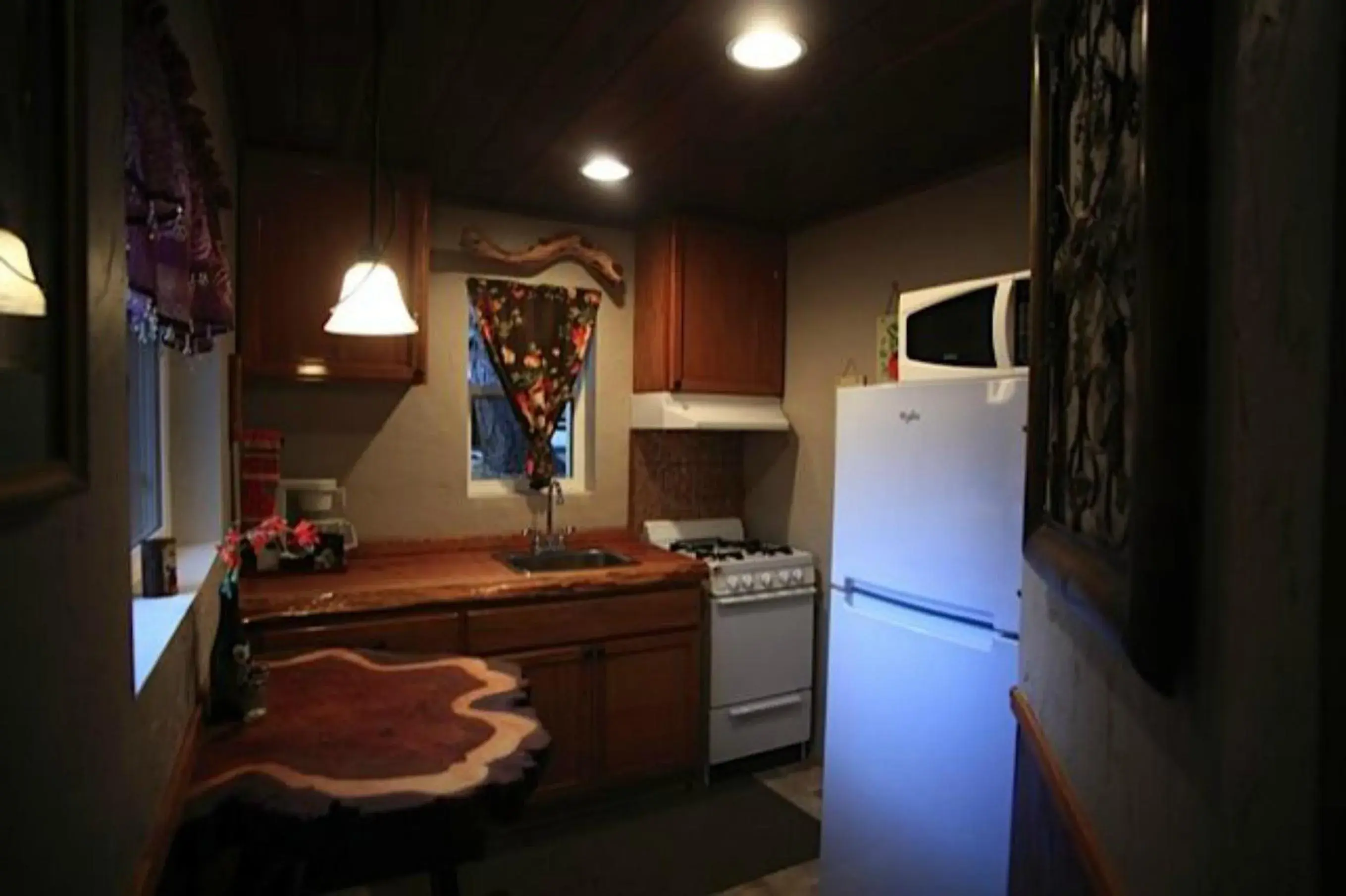 Kitchen or kitchenette, Kitchen/Kitchenette in Sleepy Hollow Cabins & Hotel