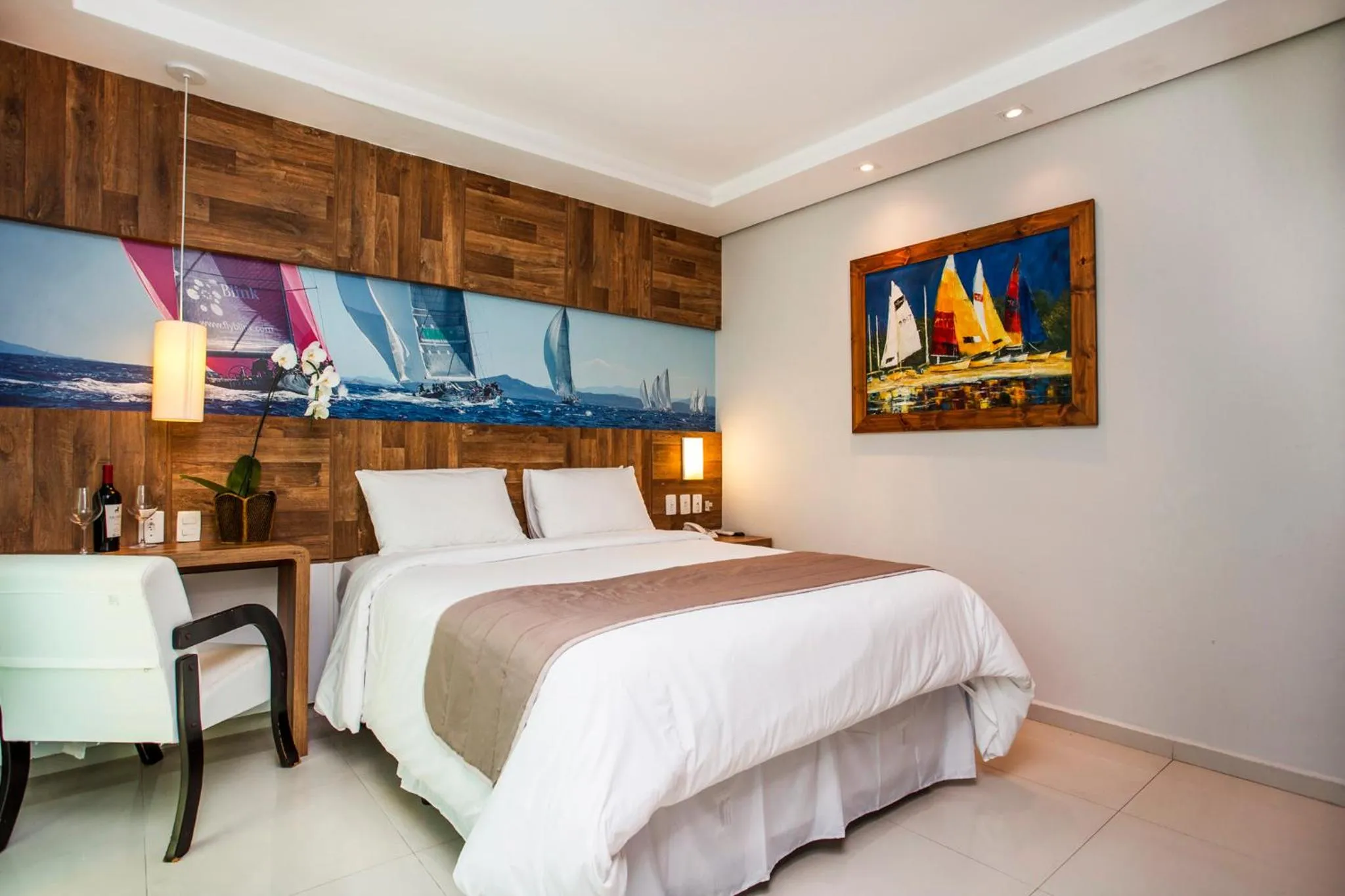 Bed in Hotel Ilhabela