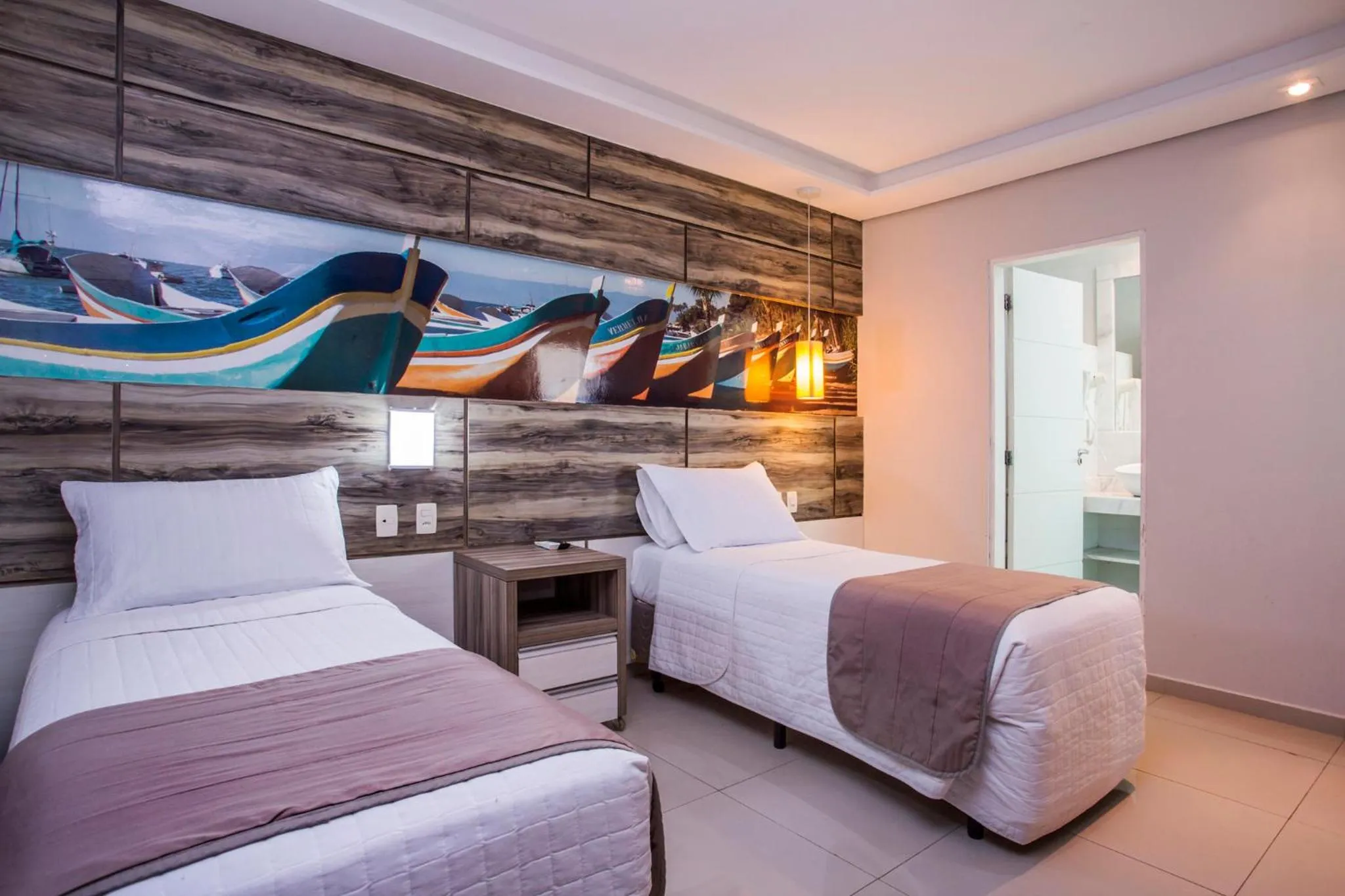 Bed in Hotel Ilhabela