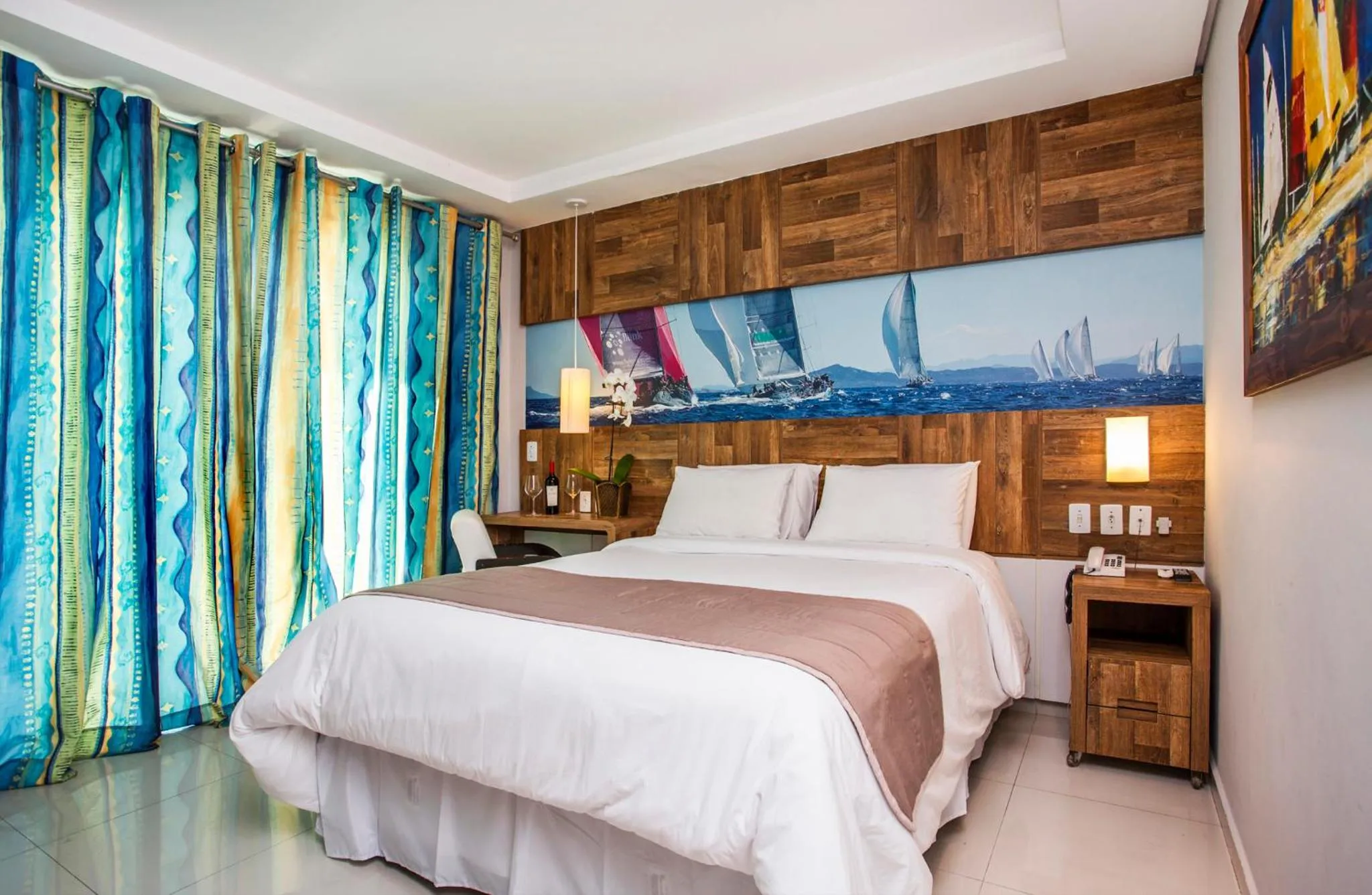 Bed in Hotel Ilhabela