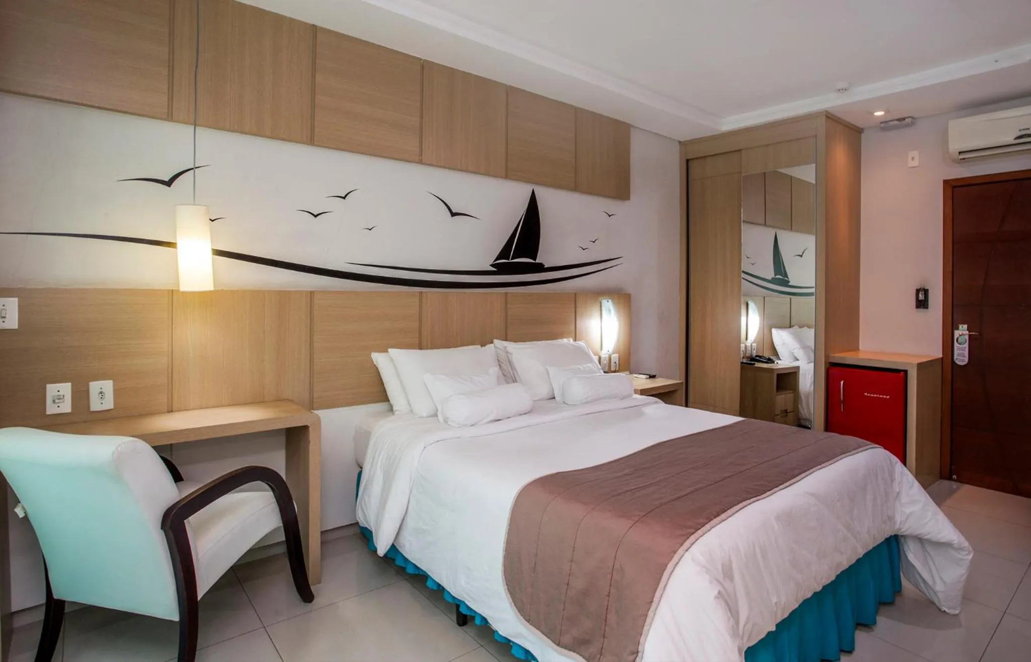 Bed in Hotel Ilhabela