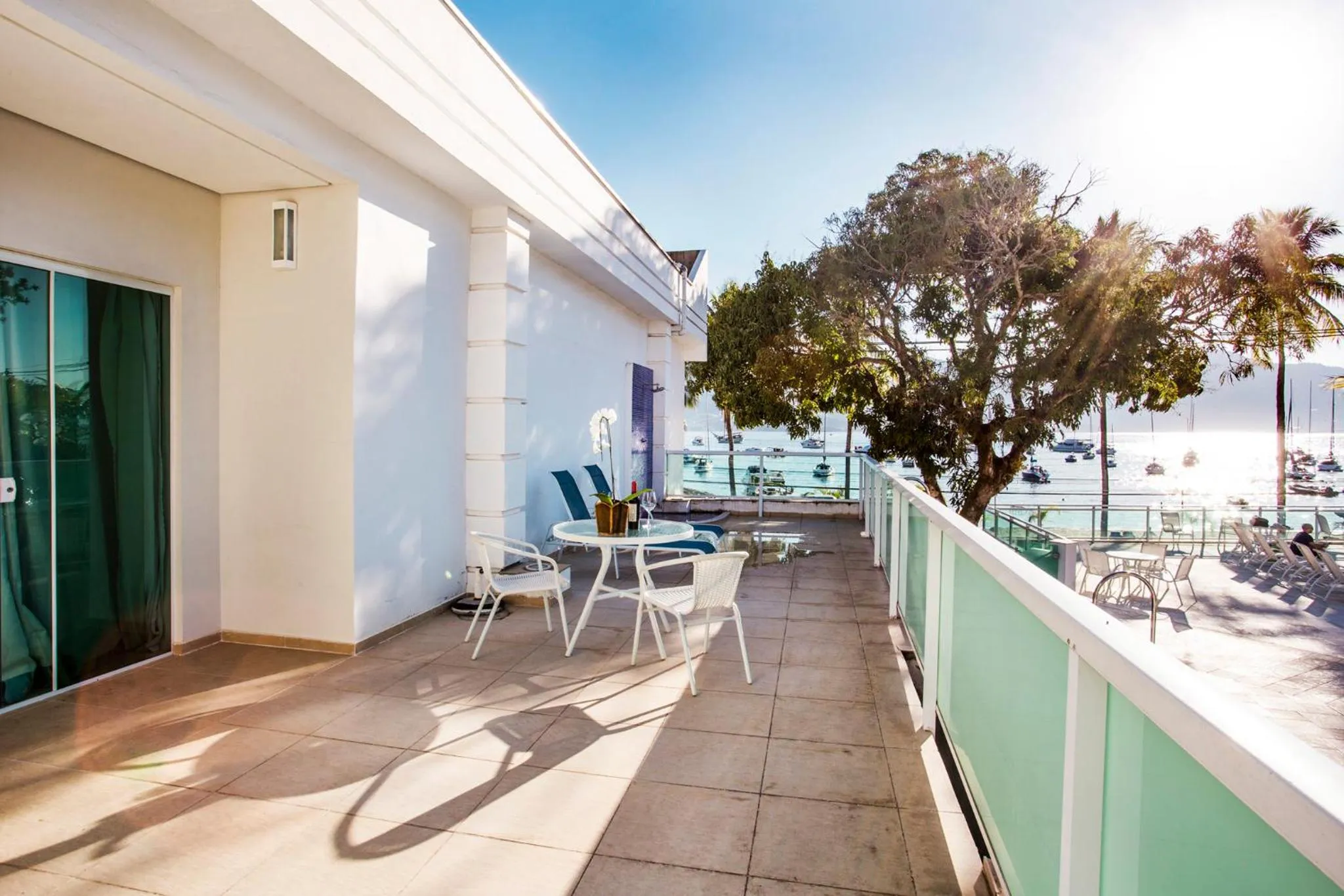 Balcony/Terrace in Hotel Ilhabela