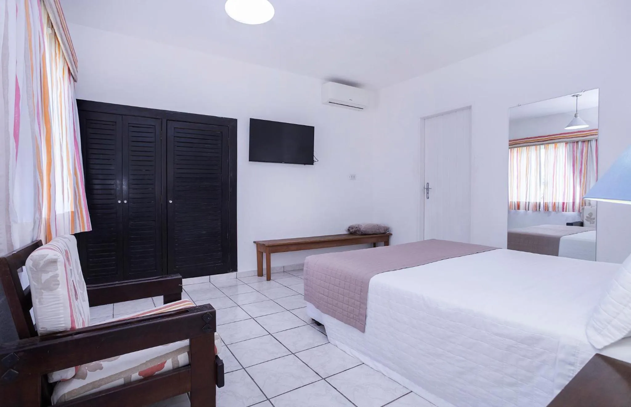 Bedroom, Bed in Hotel Ilhabela
