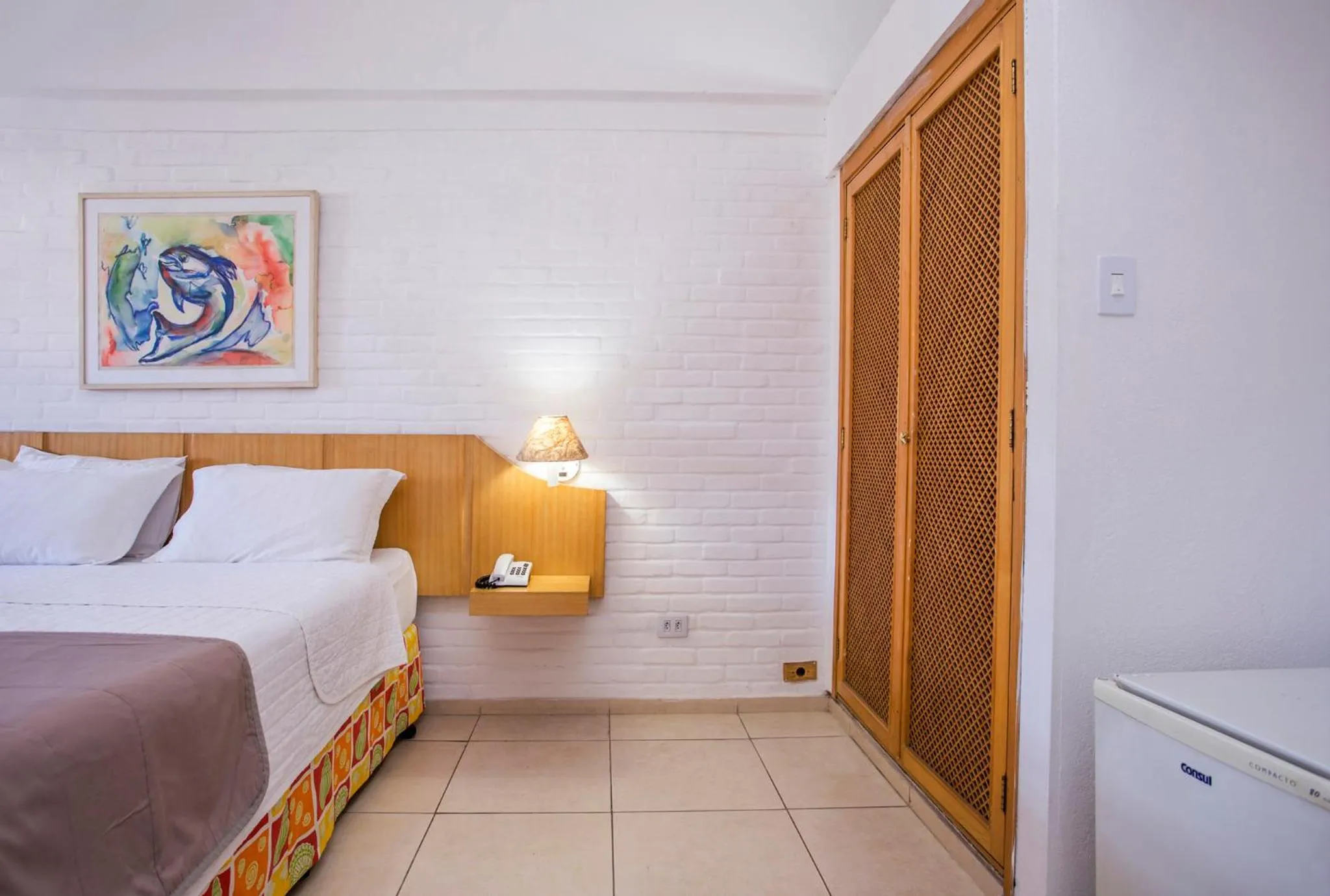 Bed in Hotel Ilhabela