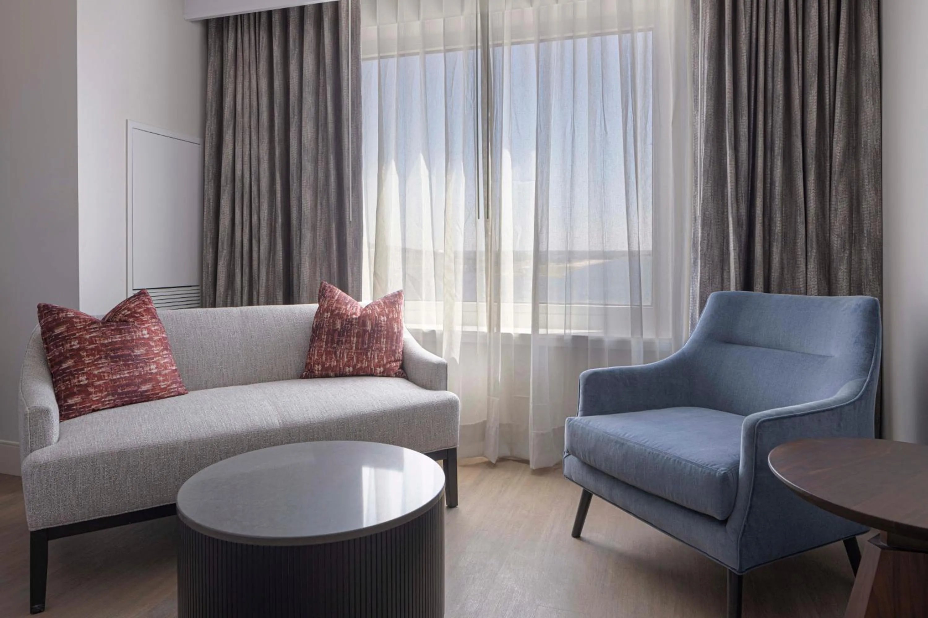 Seating area in Horseshoe Lake Charles