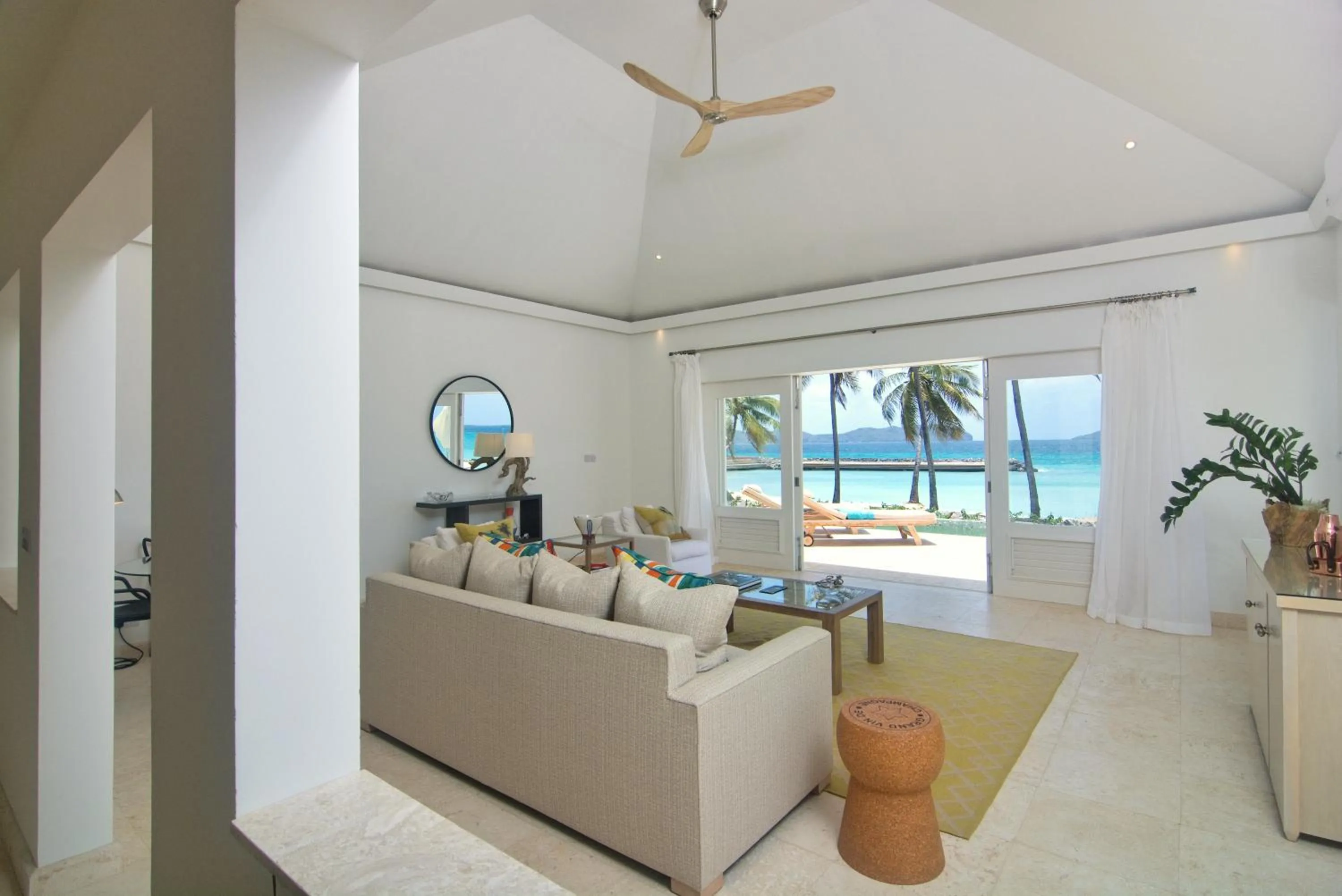 Living room in The Liming Bequia