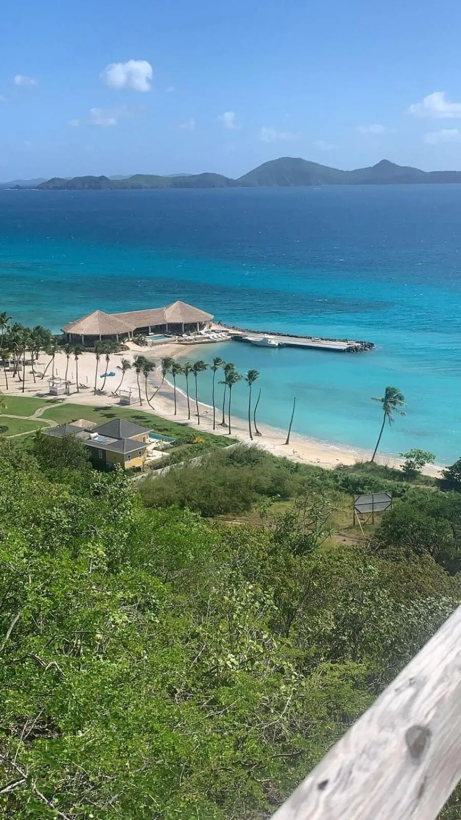 Natural landscape in The Liming Bequia