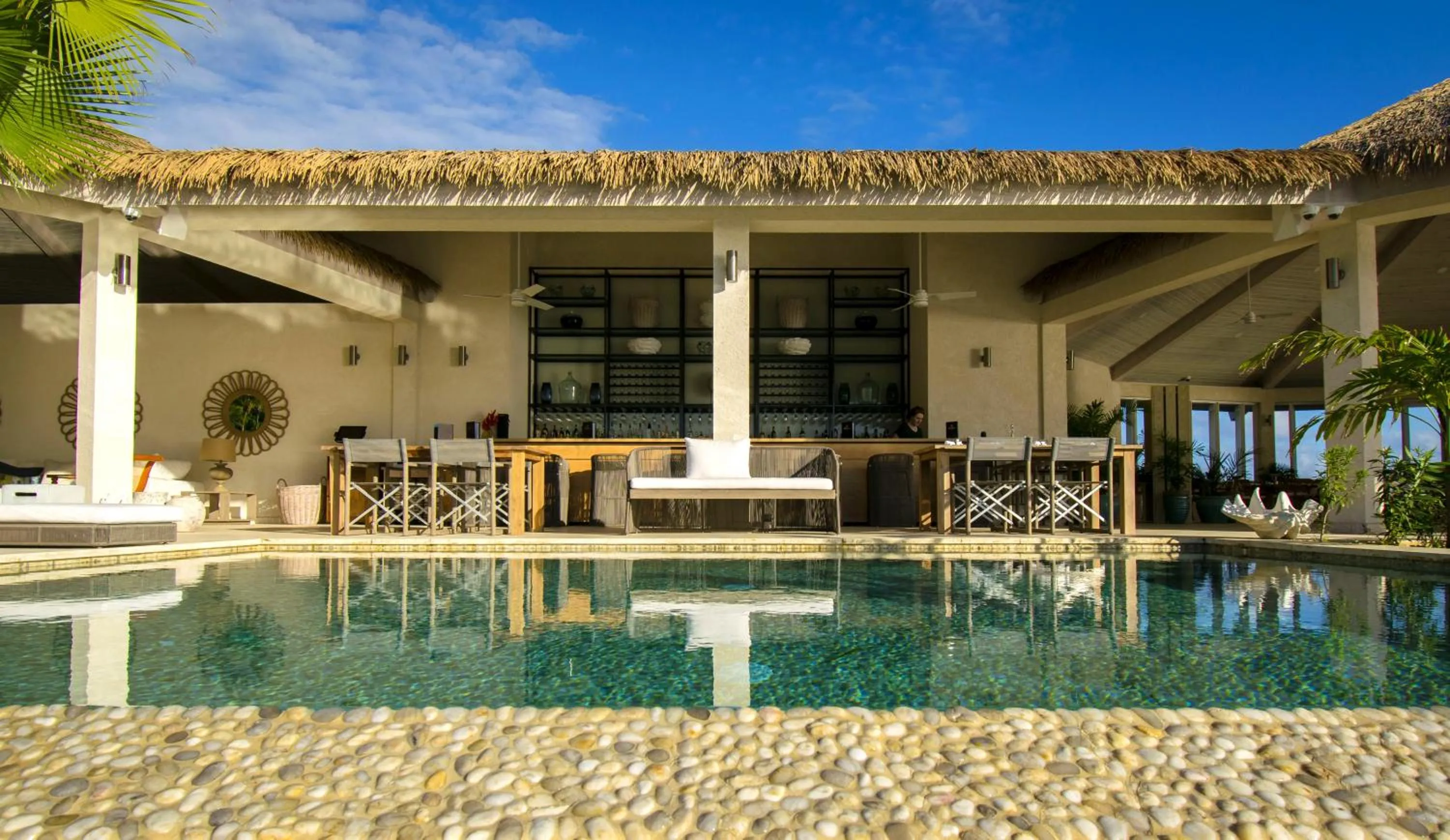 Lounge or bar in The Liming Bequia