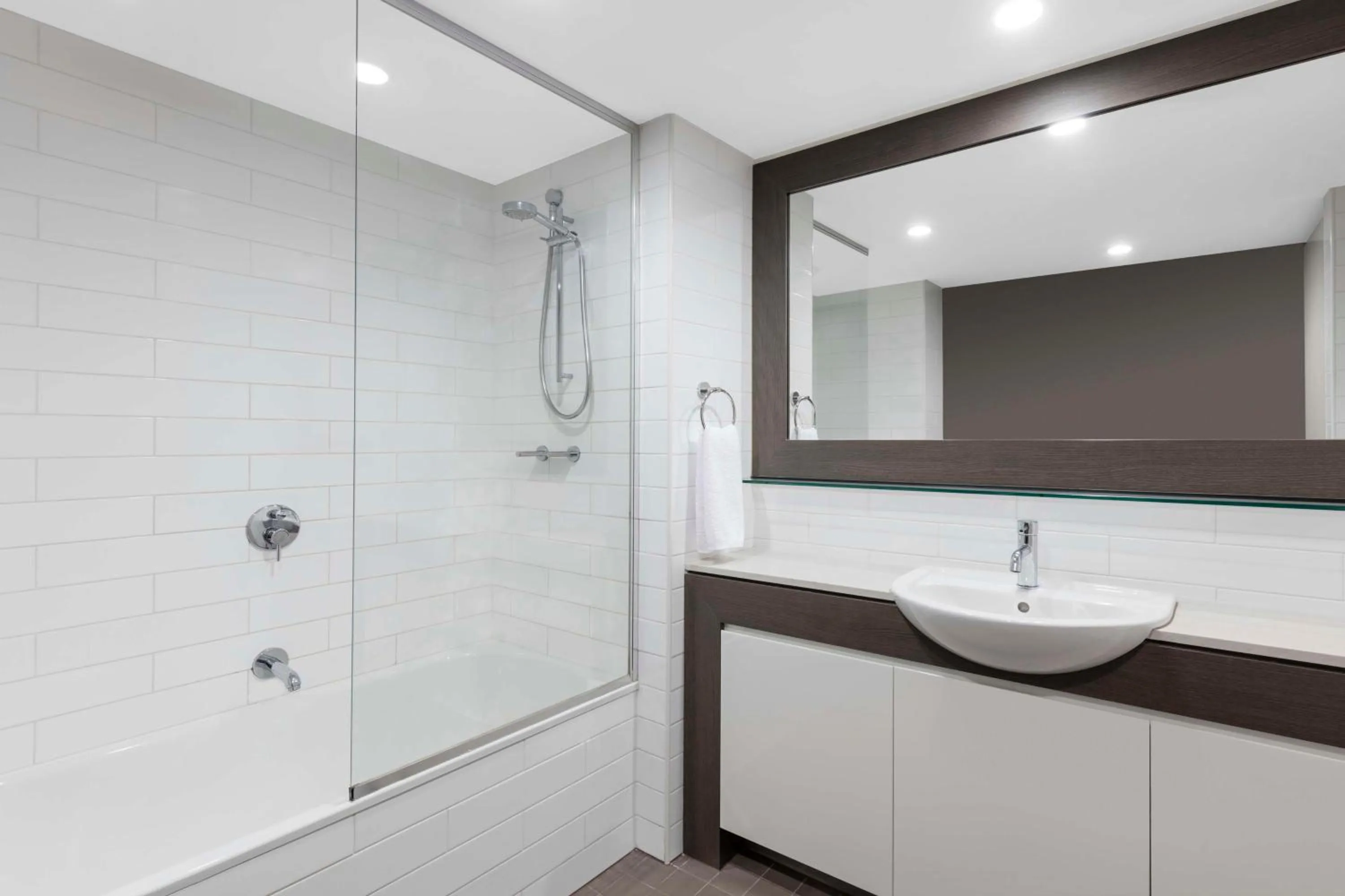 Bathroom in Adina Apartment Hotel Darwin Waterfront