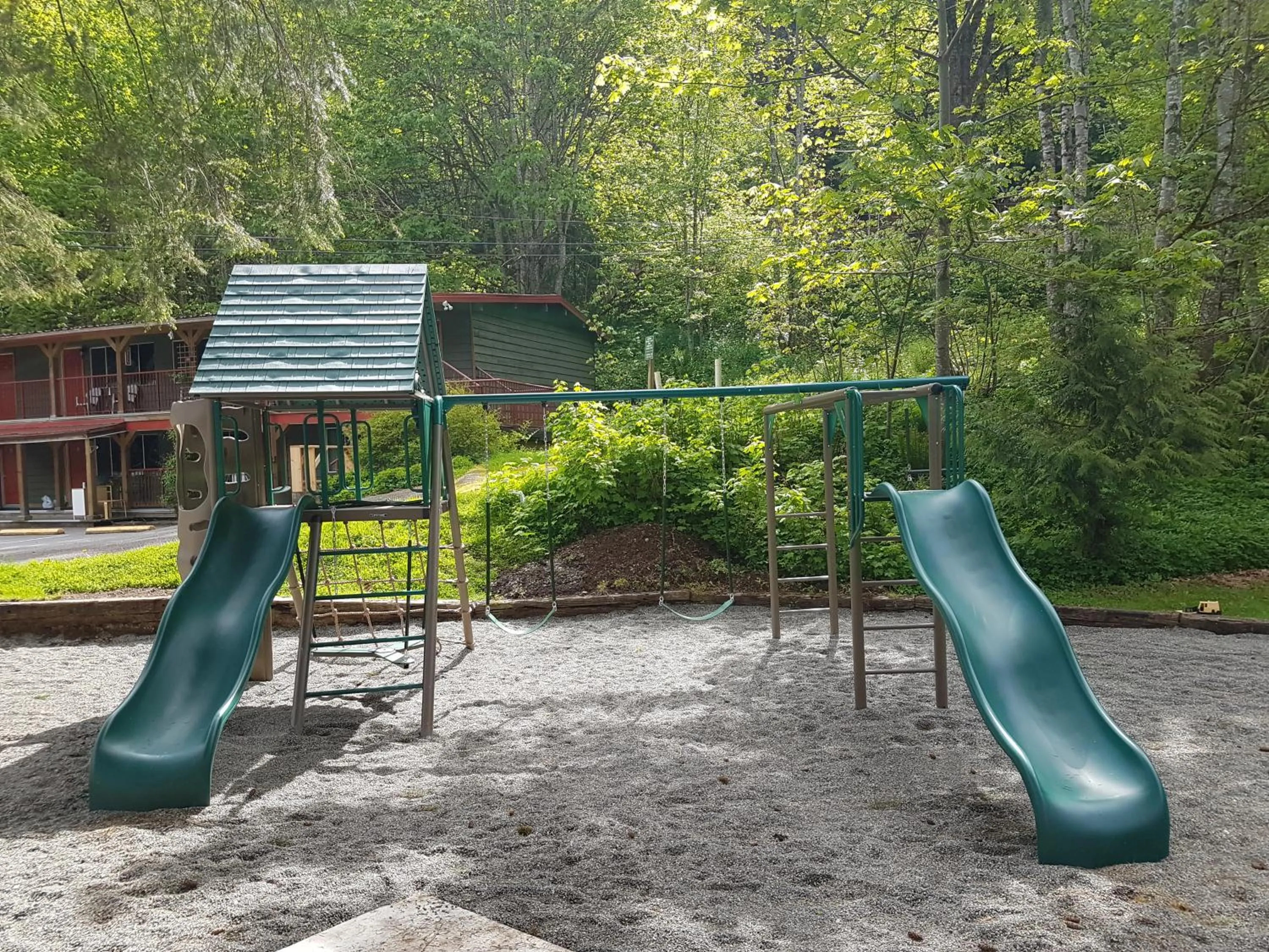 Children play ground in Holiday Motel & RV Resort