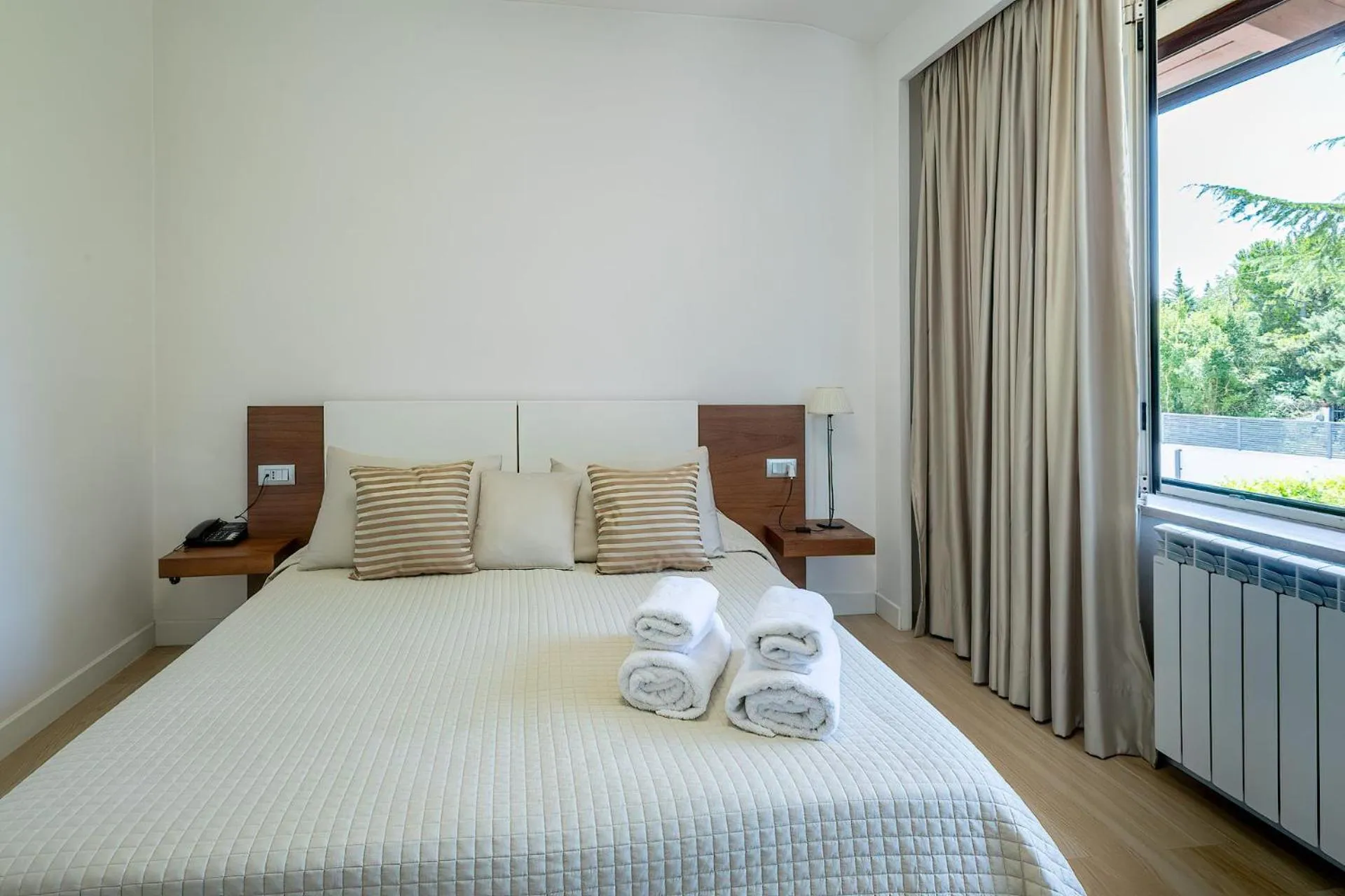 Bed in Villa dei Tigli Resort & SPA