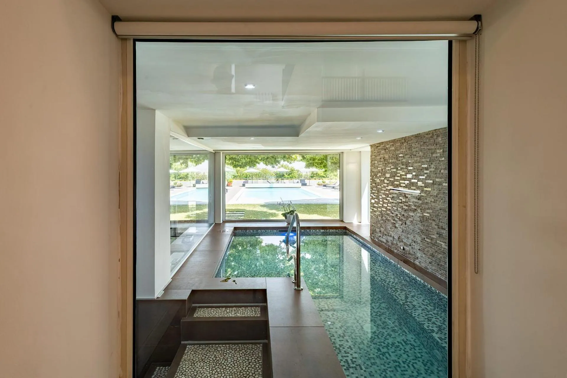 Pool view in Villa dei Tigli Resort & SPA