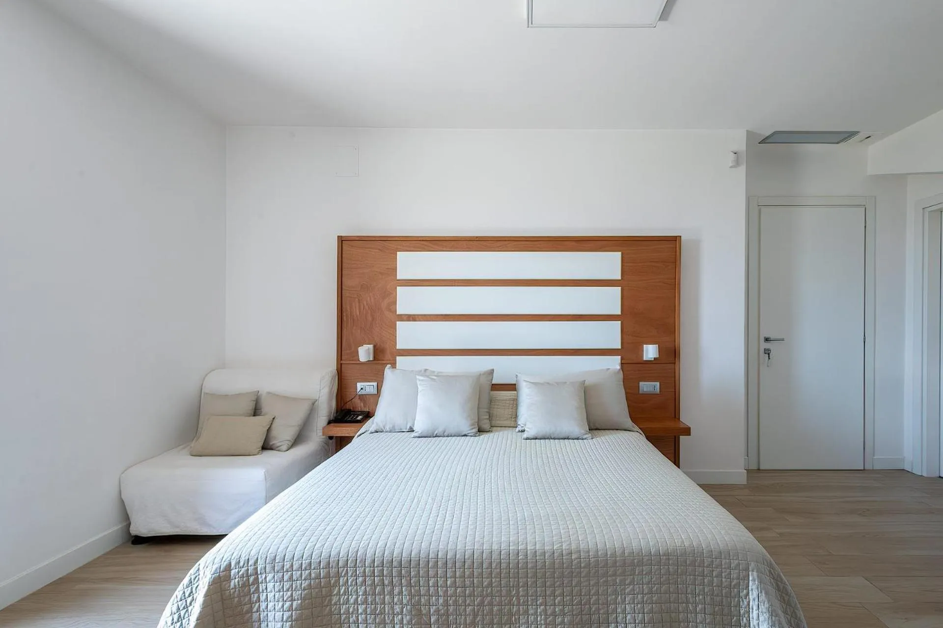 Bed in Villa dei Tigli Resort & SPA