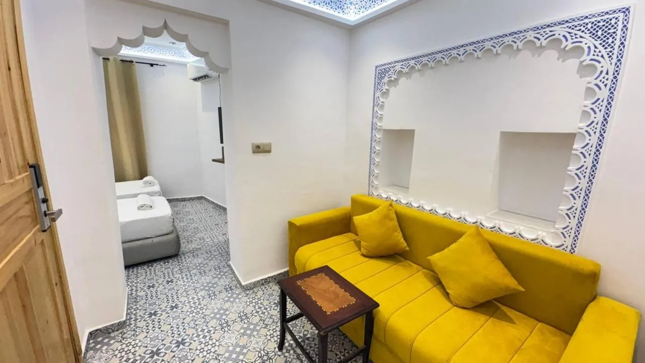 Bed in Dar Chefchaouen