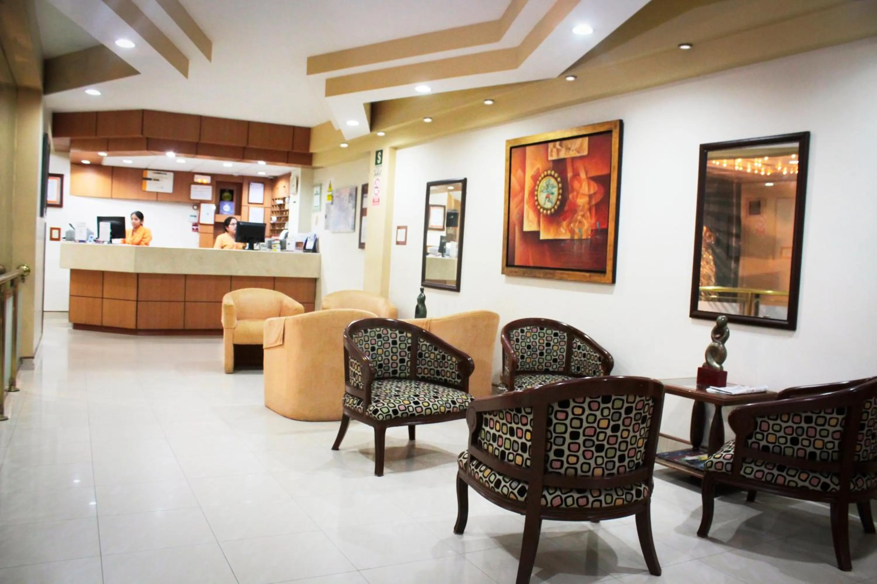 Lobby or reception in Intiotel Chiclayo