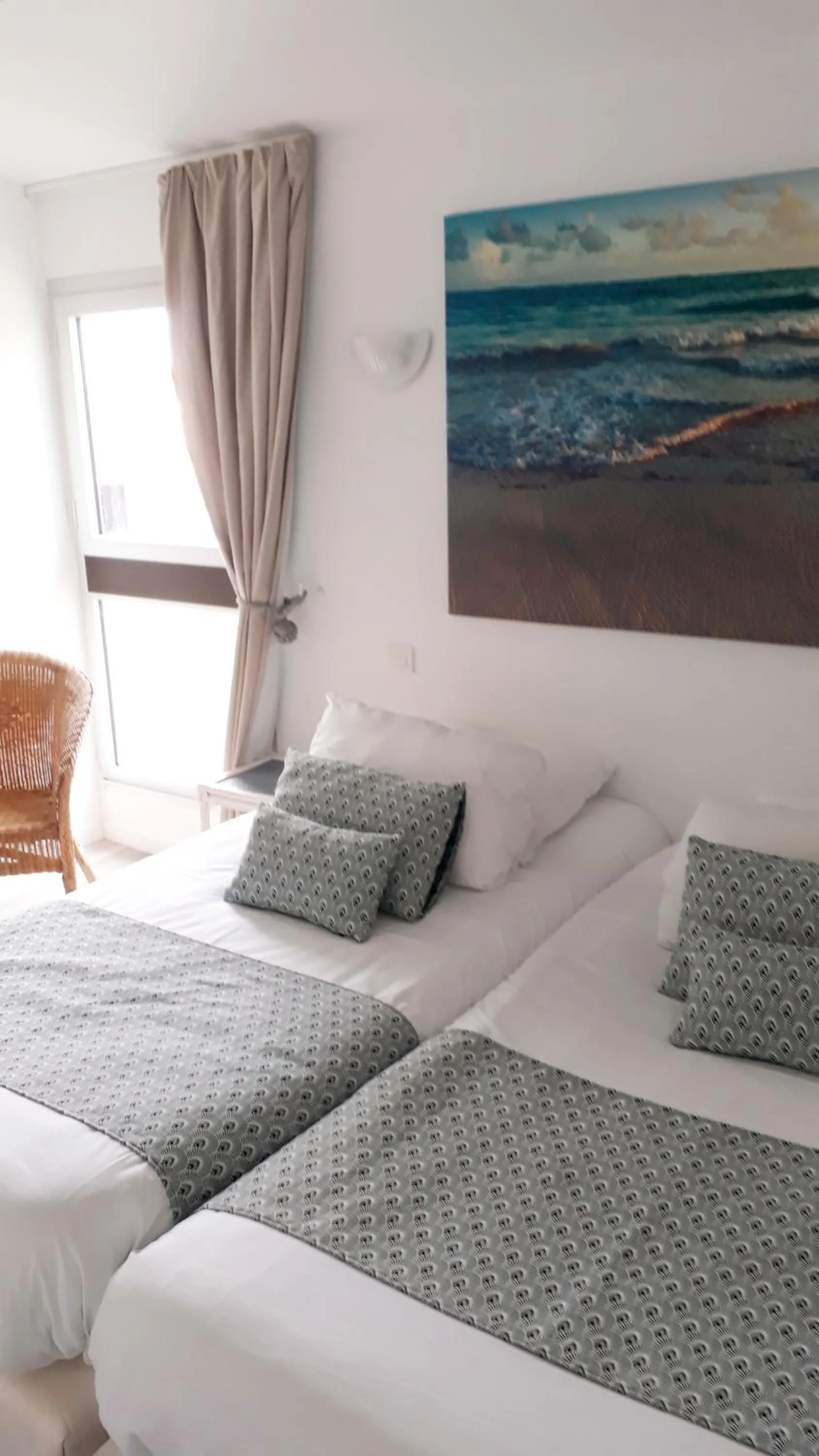 Bed in Hotel Les Esseppes