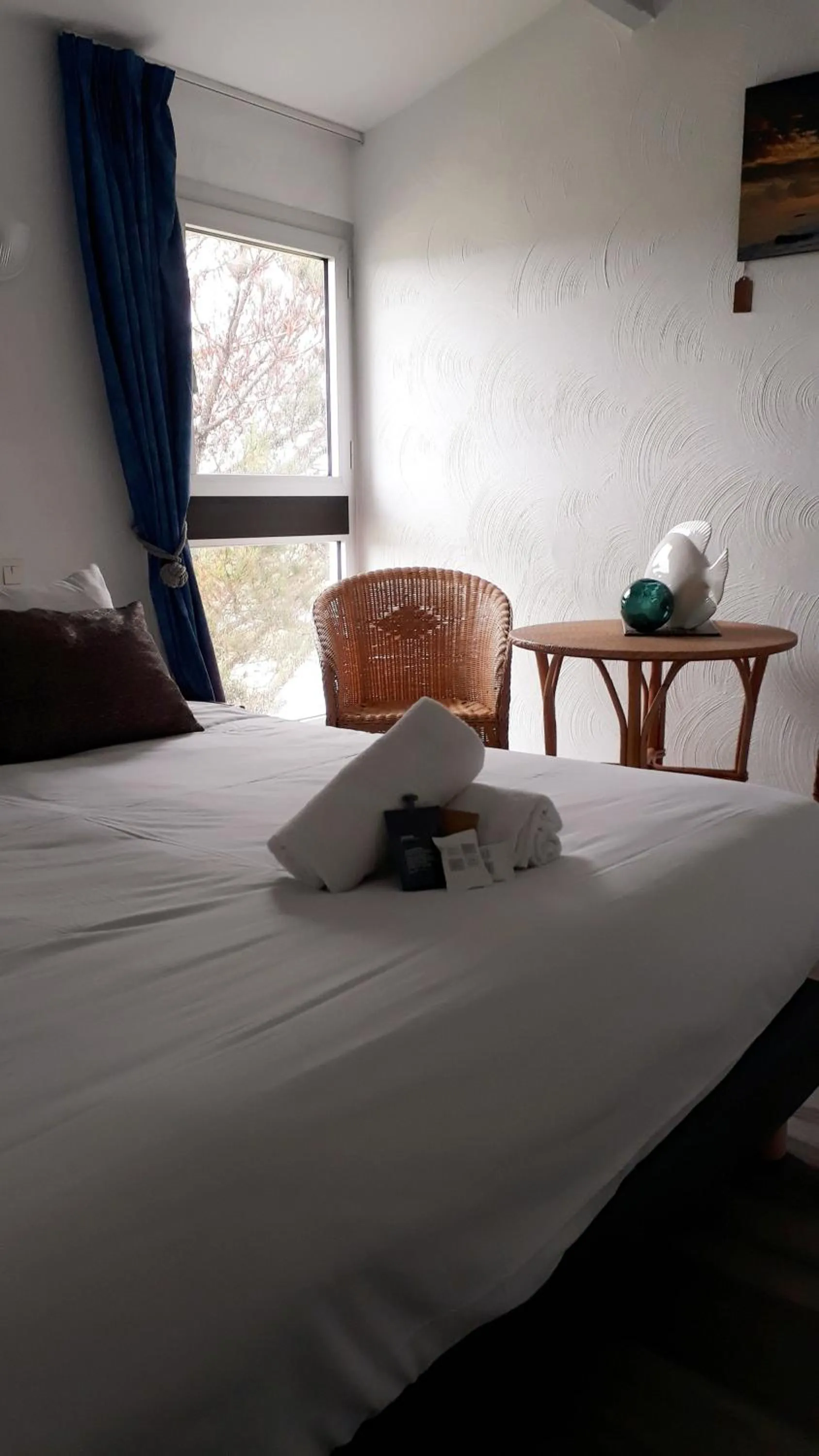 Bed in Hotel Les Esseppes
