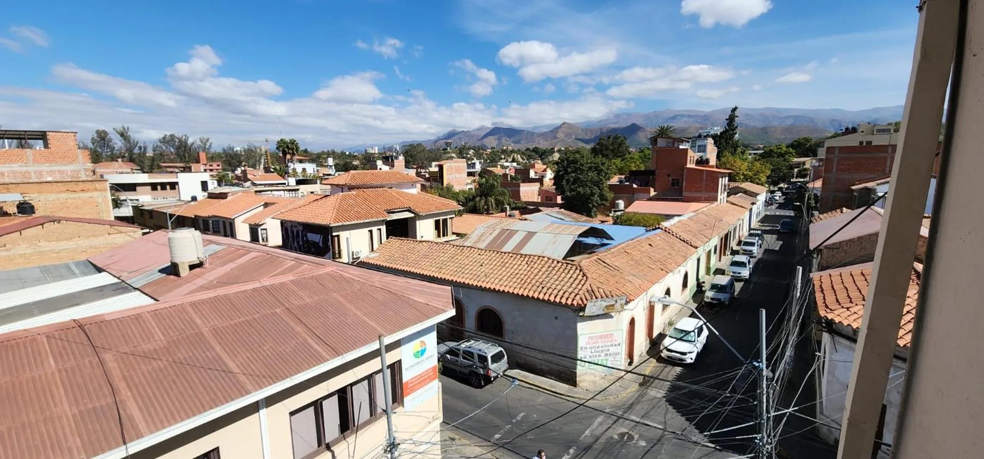 City view in Hotel Carmen