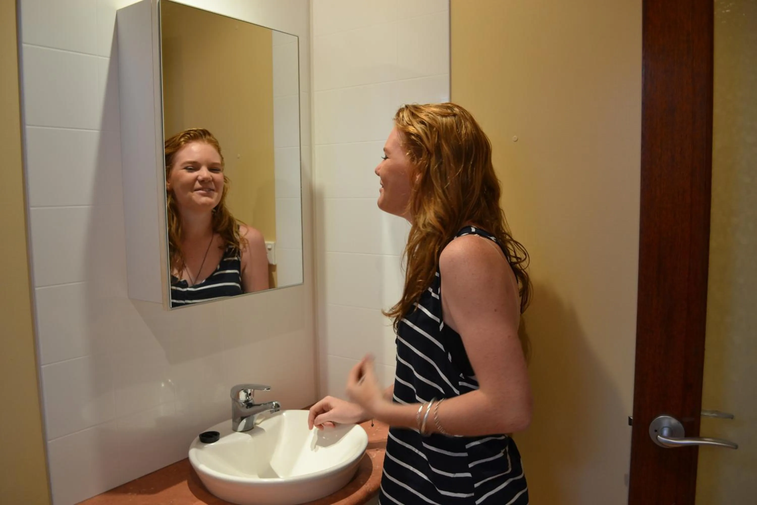 Bathroom in Atherton Holiday Park